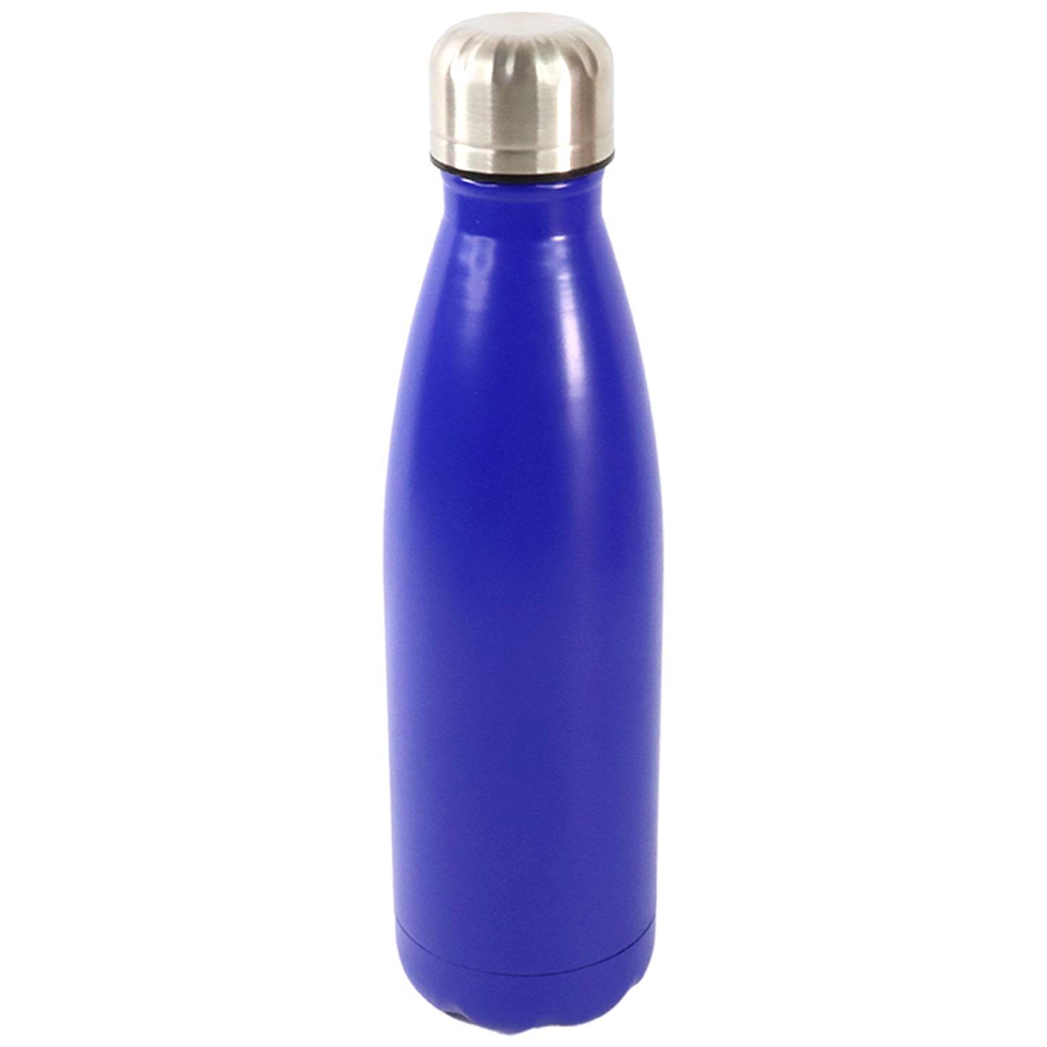 Stainless Steel Single Wall Water Bottle 400ml Approx - 9XShoppy
