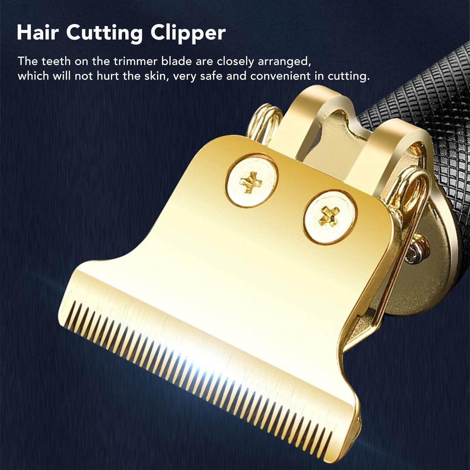 12702 Hair Trimmer For Men Hair Style Trimmer Professional Hair Clipper Electric Shaving Machine Dry Shaving For Men - Hair Shaving And Trimming Beard With 4 Adjustable Blade Clipper Oil Cleaning Brush - 9XShoppy