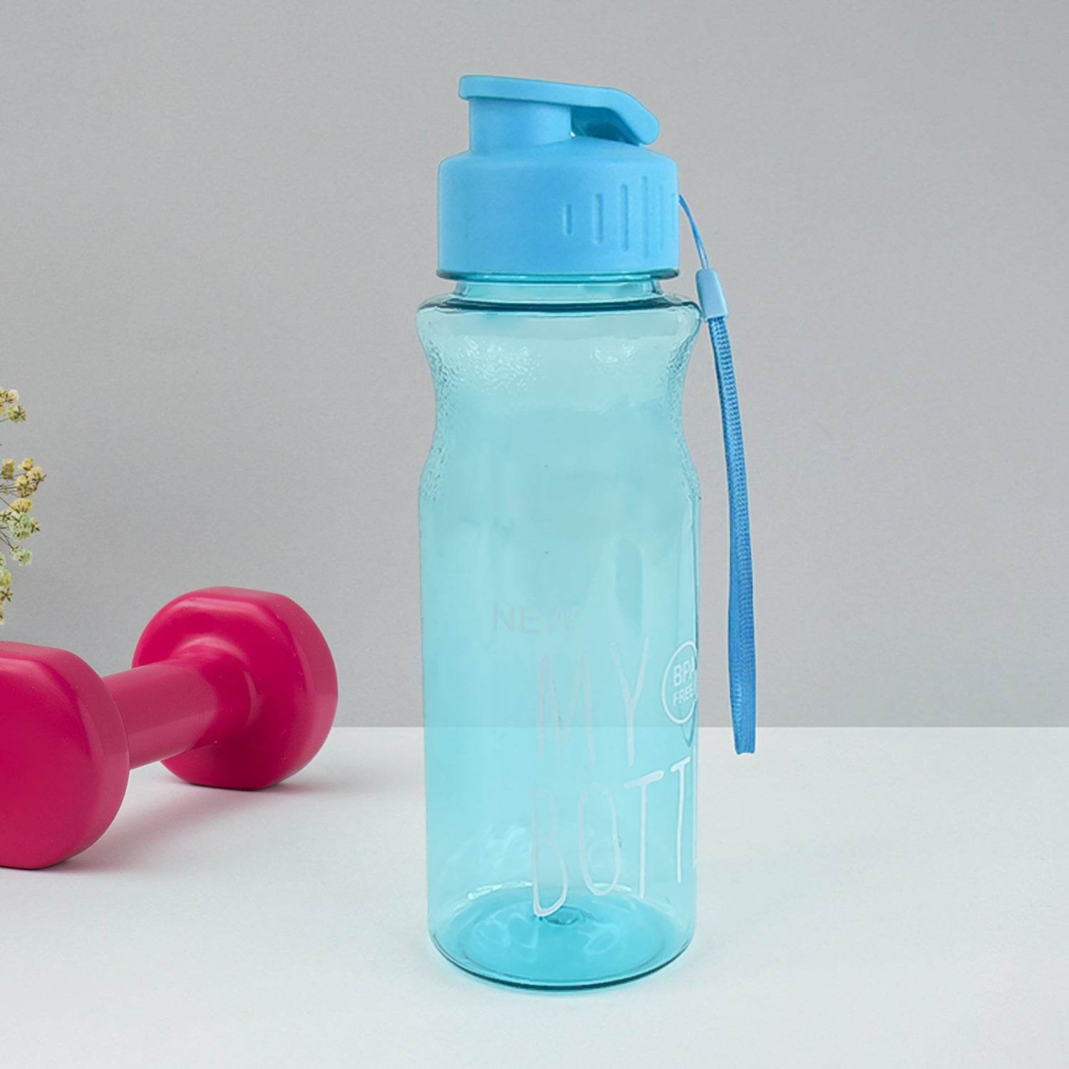 Bpa-free Plastic Sports Water Bottle (Approx. 400 Ml 1 Pc) - 9XShoppy
