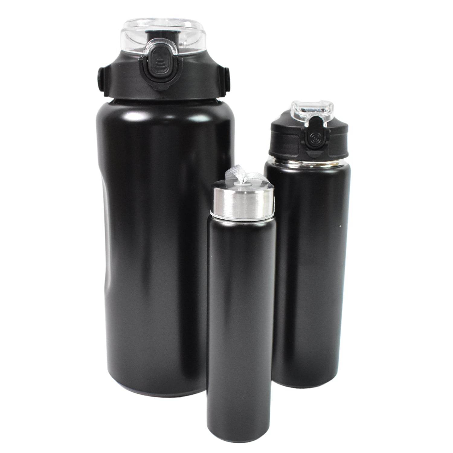 3 In 1 Stainless Steel Insulated Water Bottle - 9XShoppy