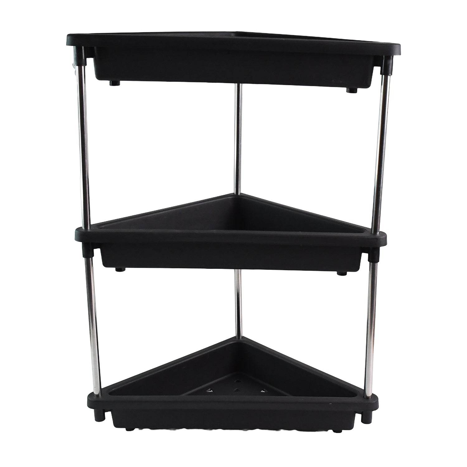 3-layer Multipurpose Plastic Corner Storage Rack - 9XShoppy