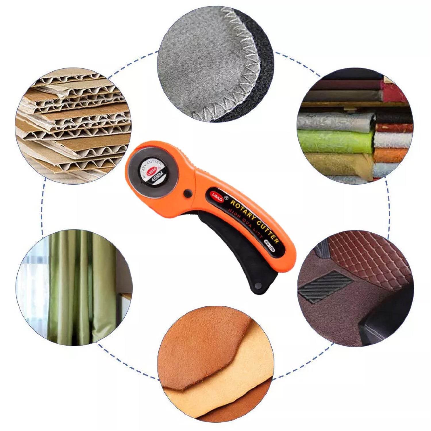 9048 Manual Sewing Roller Cutter Rotary Blade - 9XShoppy