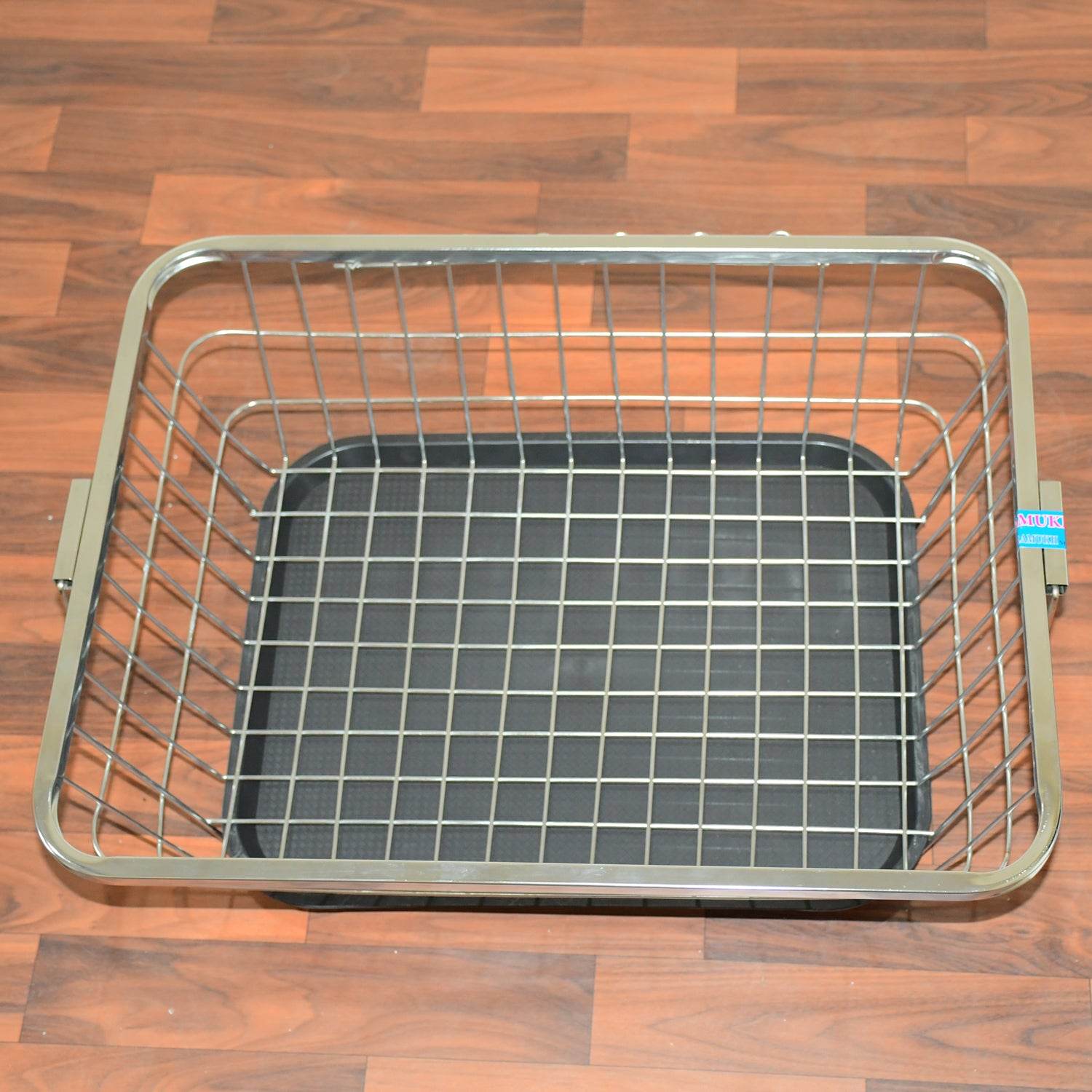 5853 Dish Drainer Rack With Drip Tray Stainless Steel Dish Drainer Rack With Drip Tray Utensil Drying Stand For Kitchen Plate Rack Bartan Basket For Kitchen Utensilsdish Drying Rack With Drainerbartan Basketplate Stand ( 57 X 45 X 19 Cm) - 9XShoppy