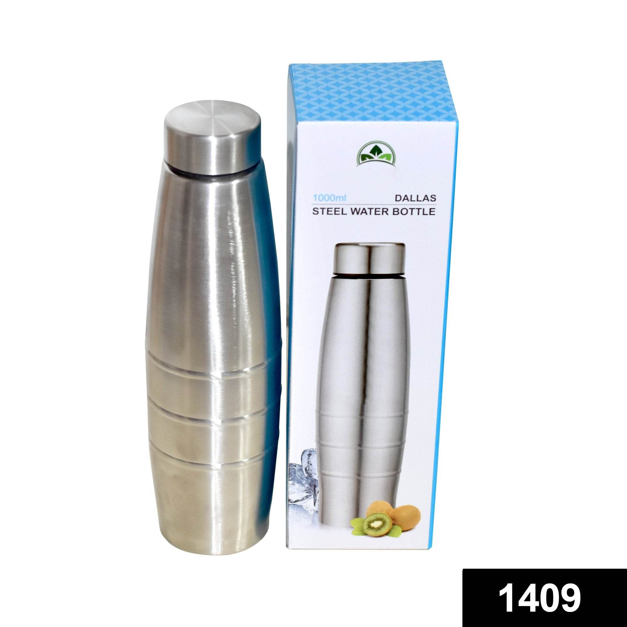 1409 Stainless Steel Water Bottle (1000 Ml) - 9XShoppy