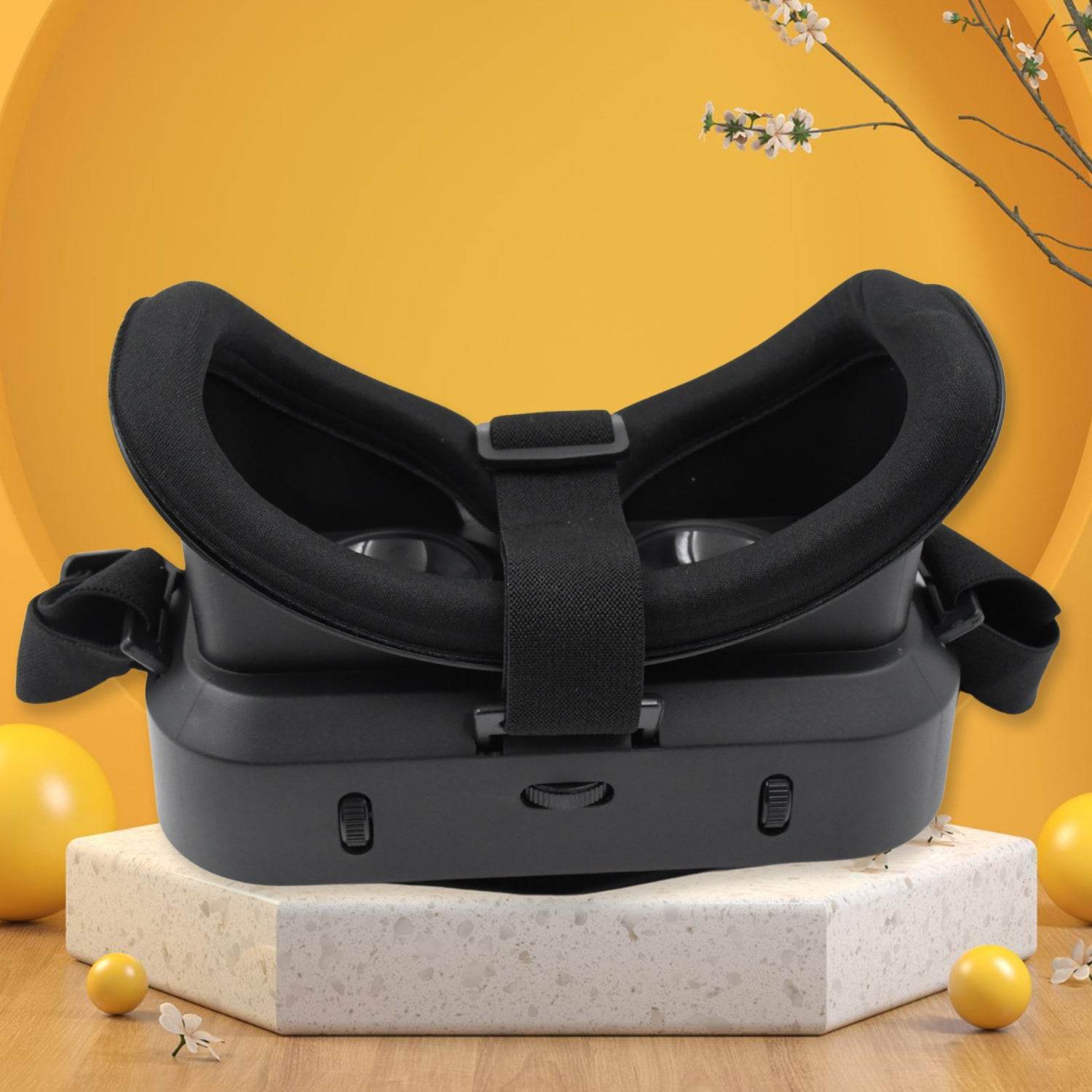 12837 3d Vr Headset Compatible With Iphone Android Virtual Reality Vr Goggles For 3d Vr Movies Video Games (1 Pc) - 9XShoppy