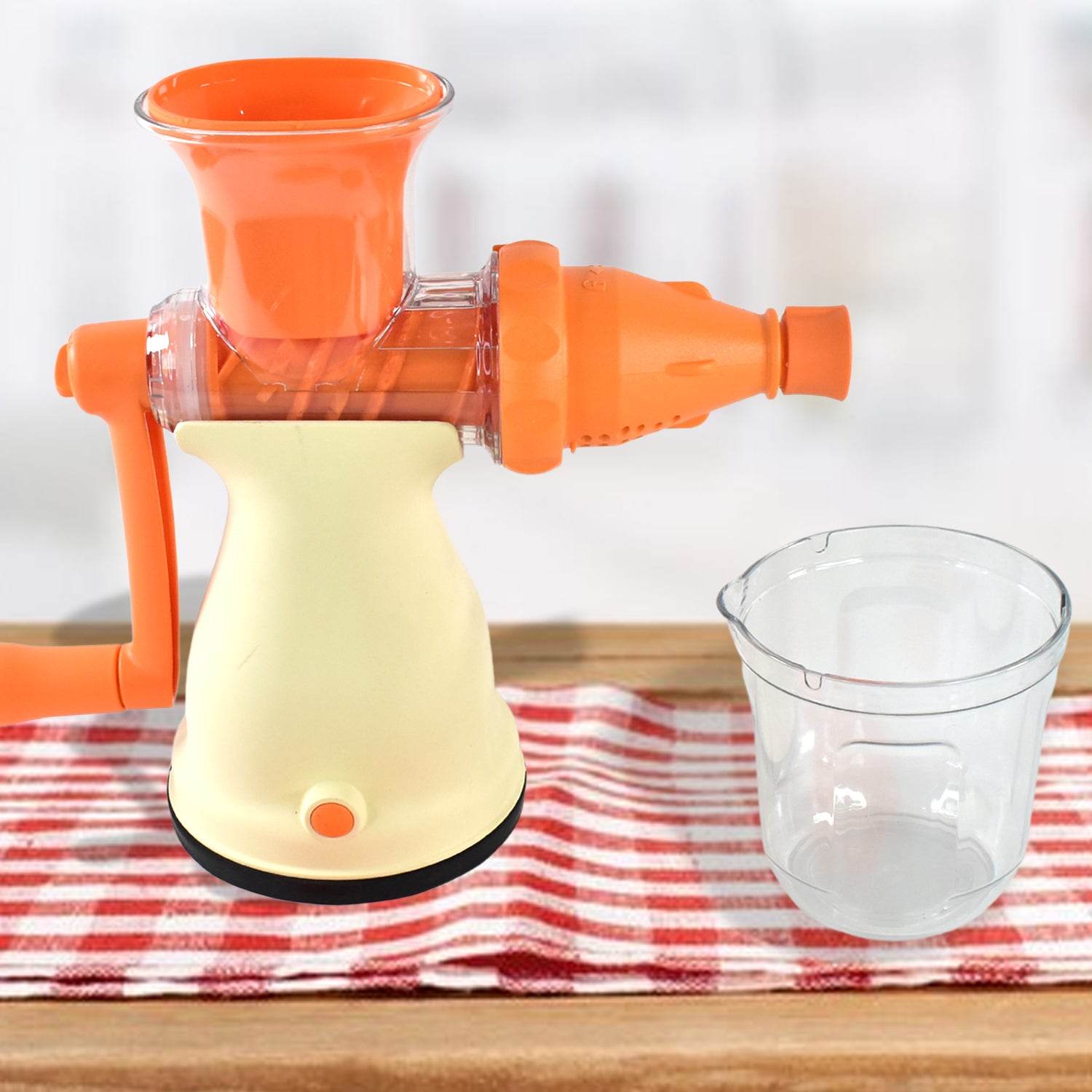 Apex Manual Carrot And Fruit Juicer Heavy-duty (1 Pc With Glass) - 9XShoppy