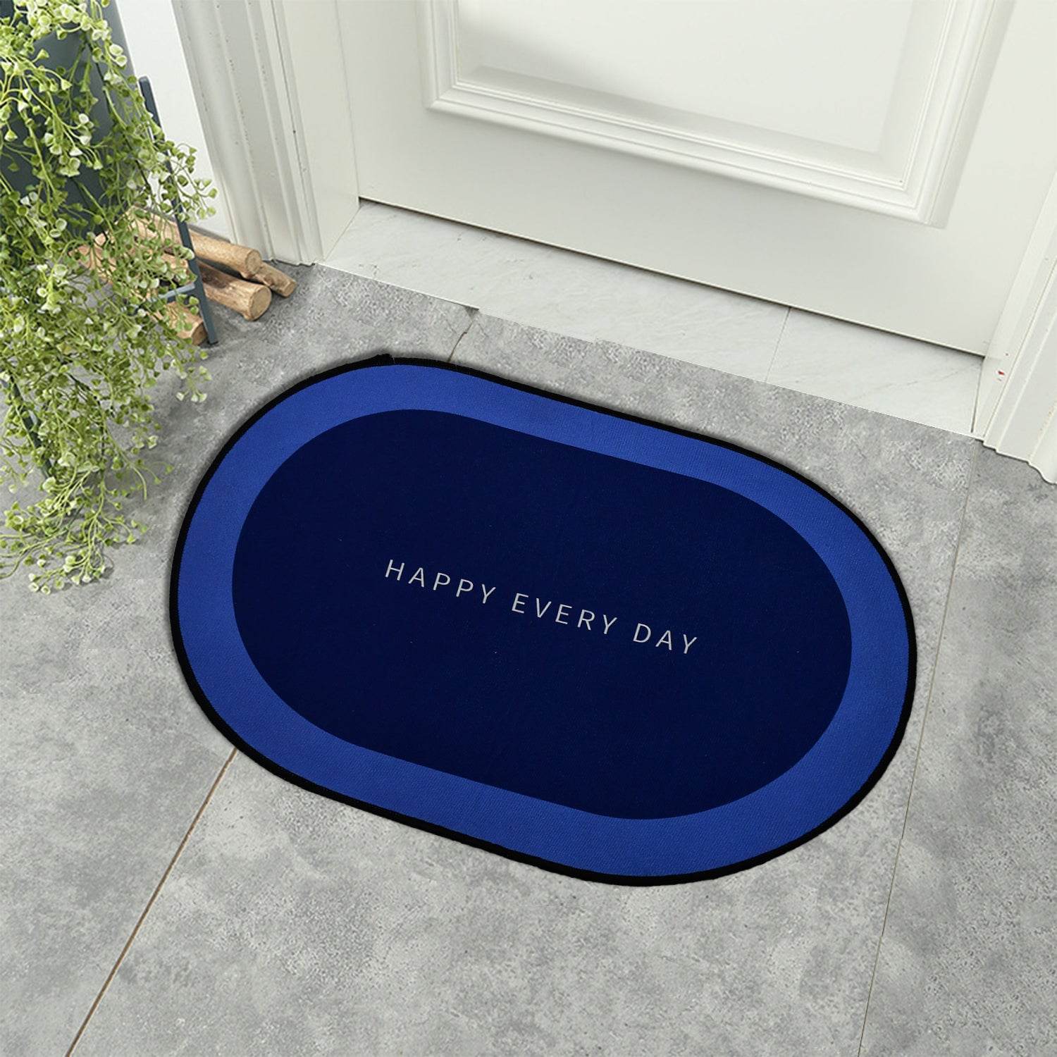 Super Absorbent Floor Mat Bath Mat Soft Carpet Slip-resistant Bathing Room Rug Floor Door Mat Instant Drying Mat Bathroom Rug Absorbent Bath Mat - 9XShoppy