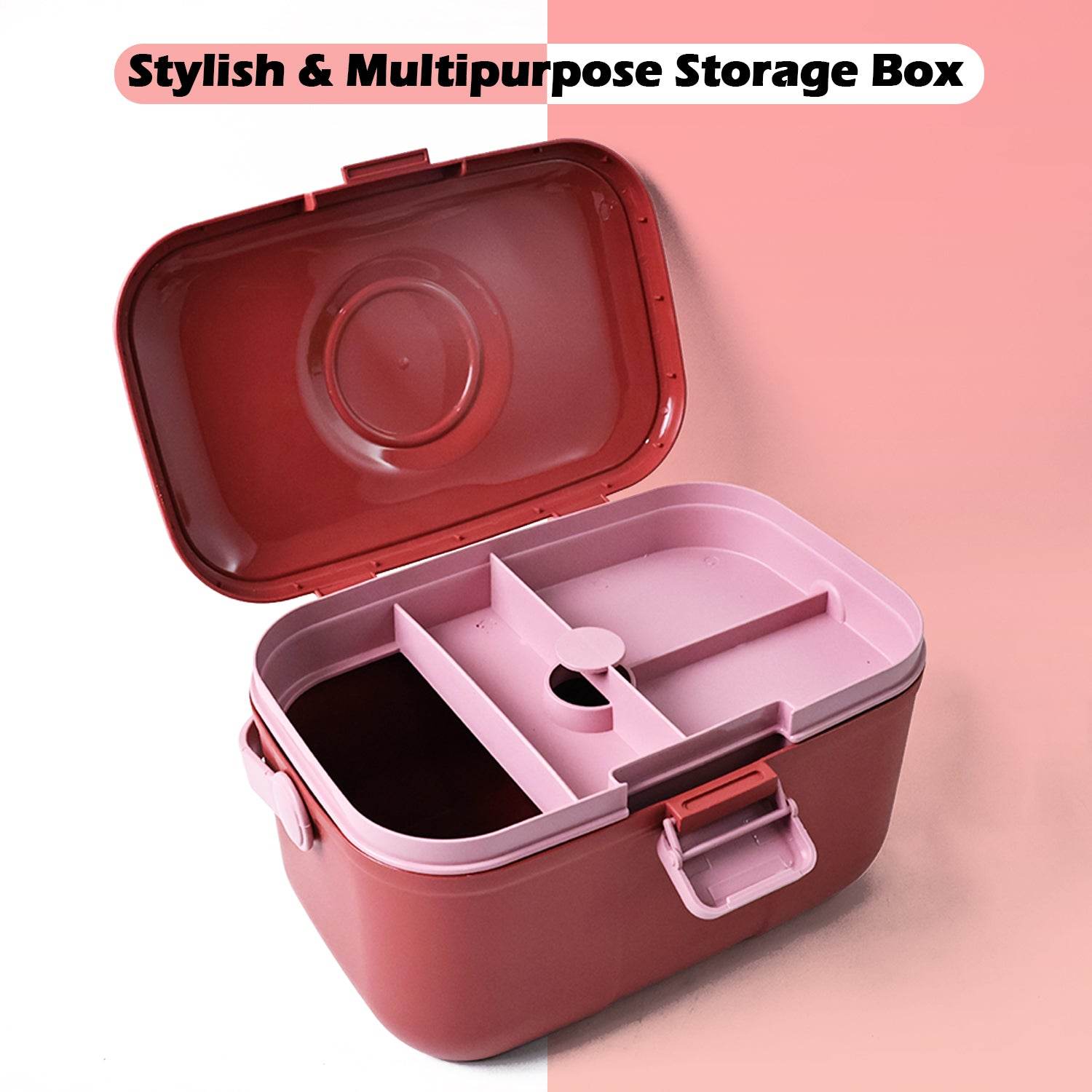 Supermom Multipurpose Storage Box With Handle (1 Pc) - 9XShoppy