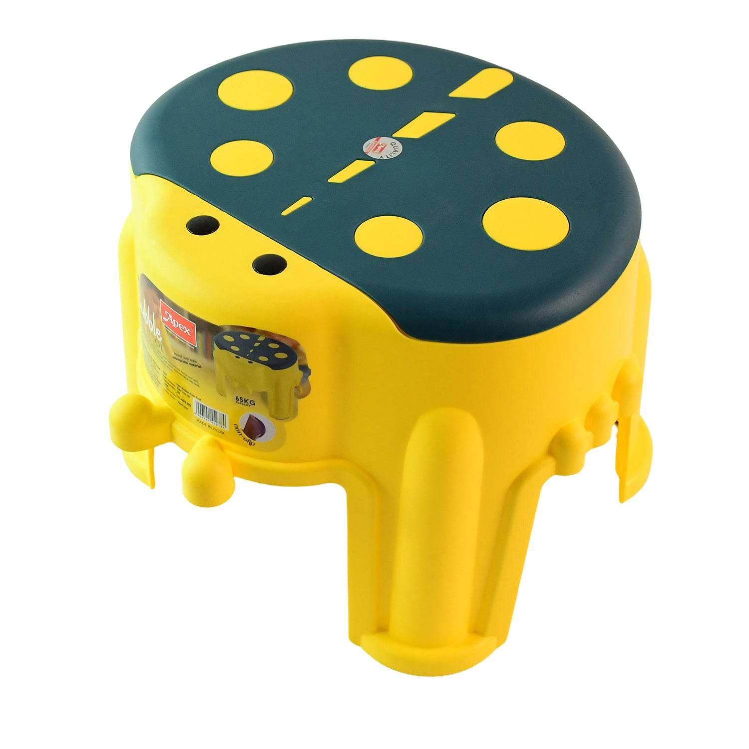 Apex Bubble Kids Stool Durable Plastic Step Stool For Kids (1 Pc) - 9XShoppy