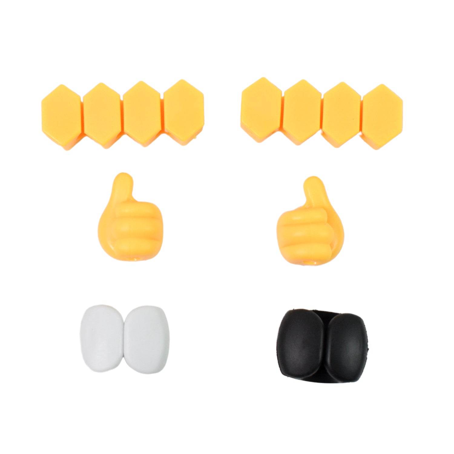 Self Adhesive Hooks For Cable Clips Desktop Cable Organizer (6 Pcs Set Mix Design) - 9XShoppy