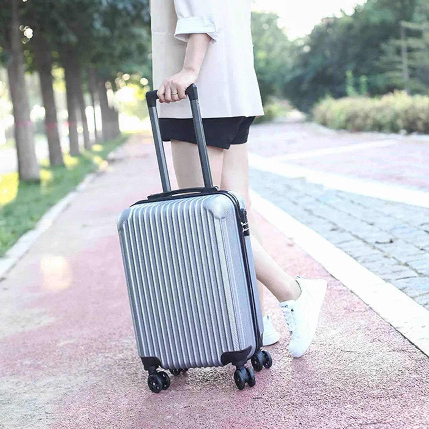 Trolley Bag Big And Small Suitcase Bag For Men Women Use Bag ( Set Of 2 ) - 9XShoppy