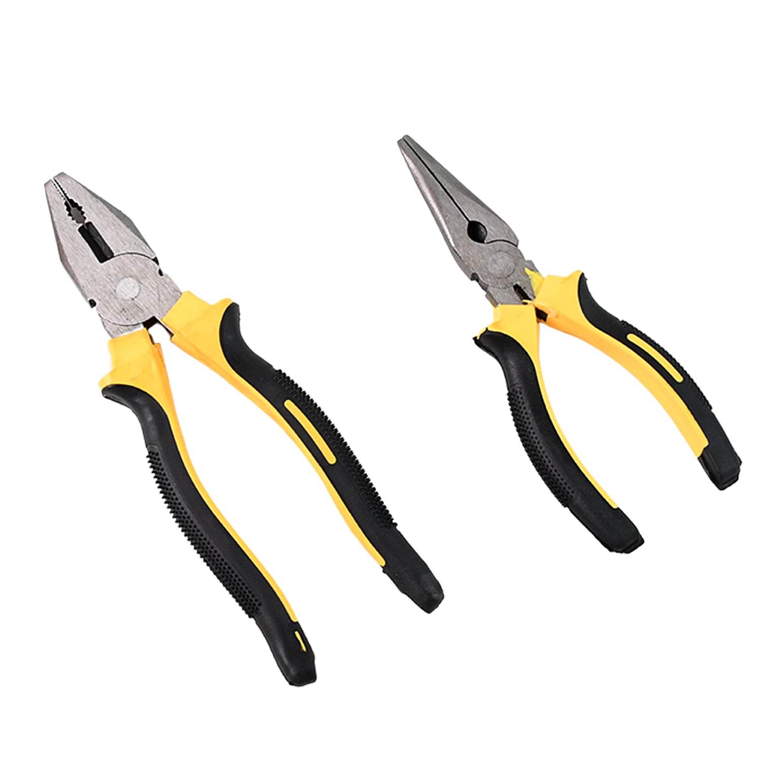 Long Nose Plier And Flat Mouth Plier Combo Tools (2 Pc Set) - 9XShoppy