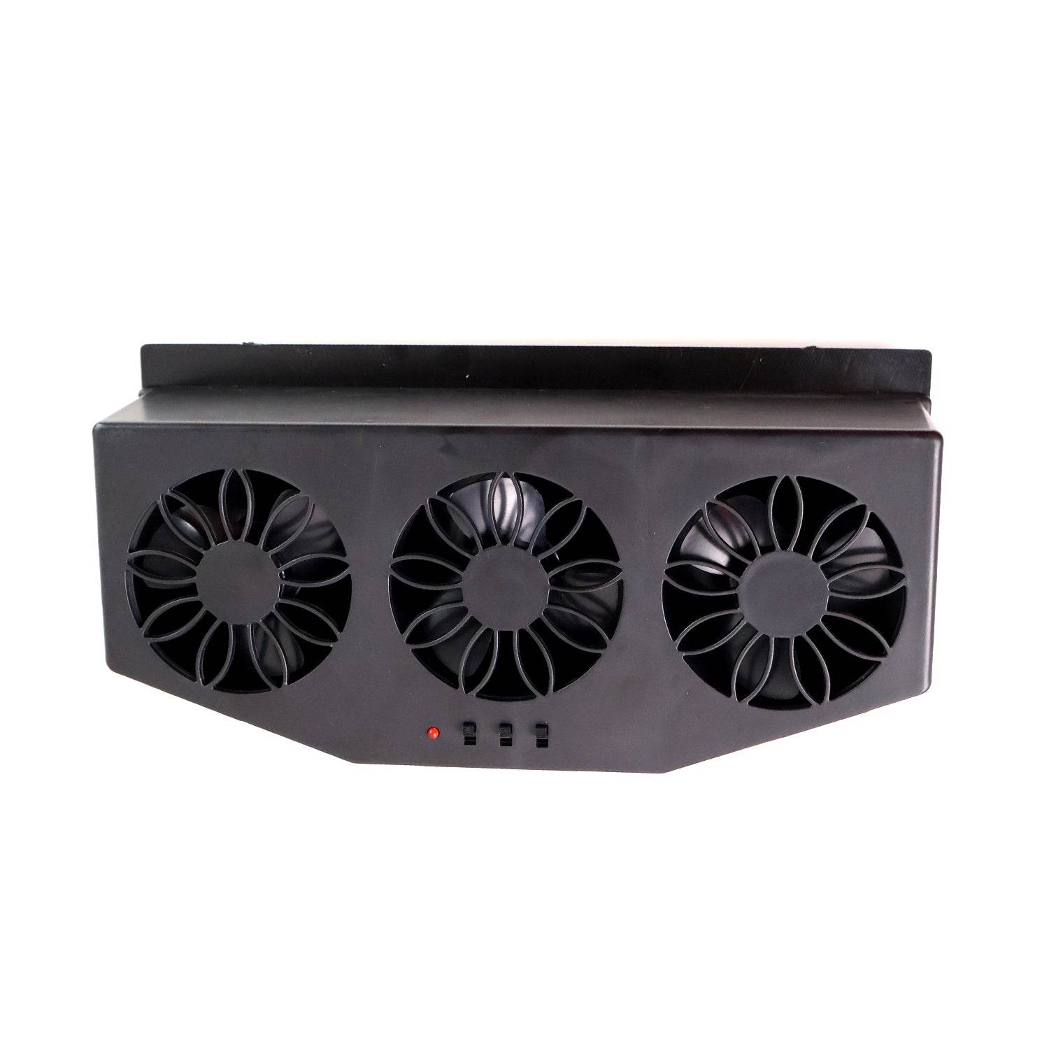 Triple Fan Solar Powered Car Exhaust Ventilation System With Usb Charging - 9XShoppy
