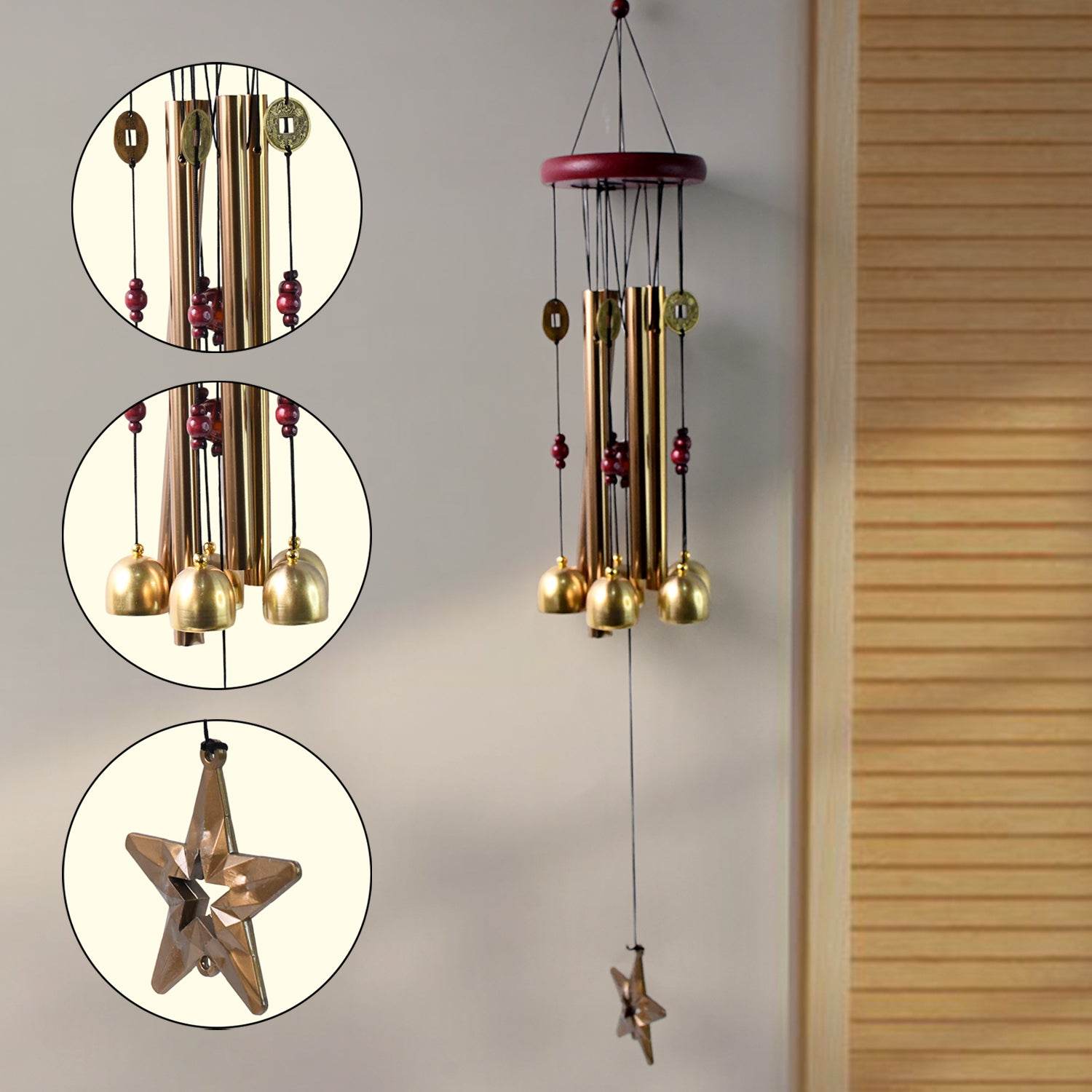 Wind Chimes Outdoor Hanging Dragonfly Wind Chime For Outside (1 Pc) - 9XShoppy