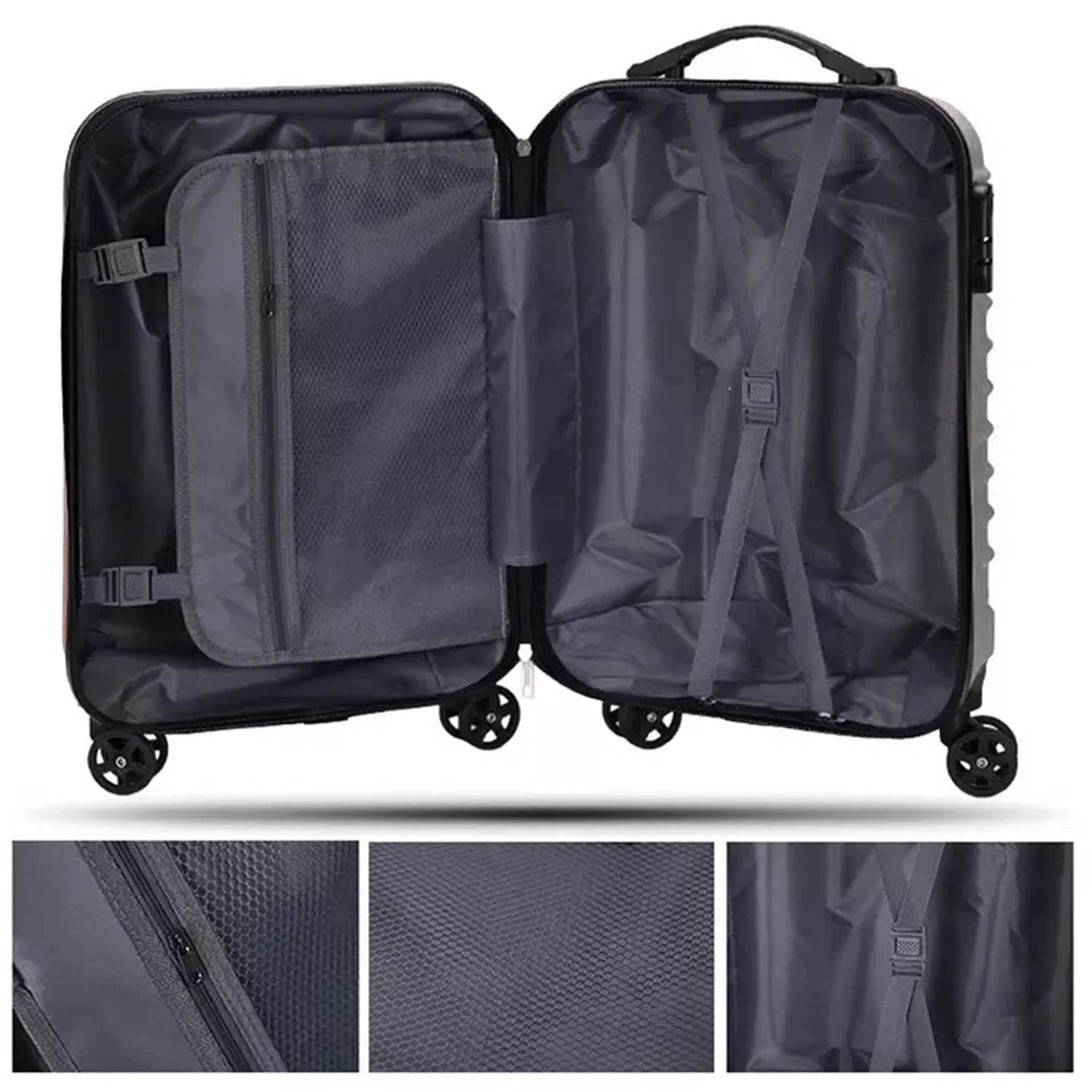 Trolley Bag Big And Small Suitcase Bag For Men Women Use Bag ( Set Of 2 ) - 9XShoppy