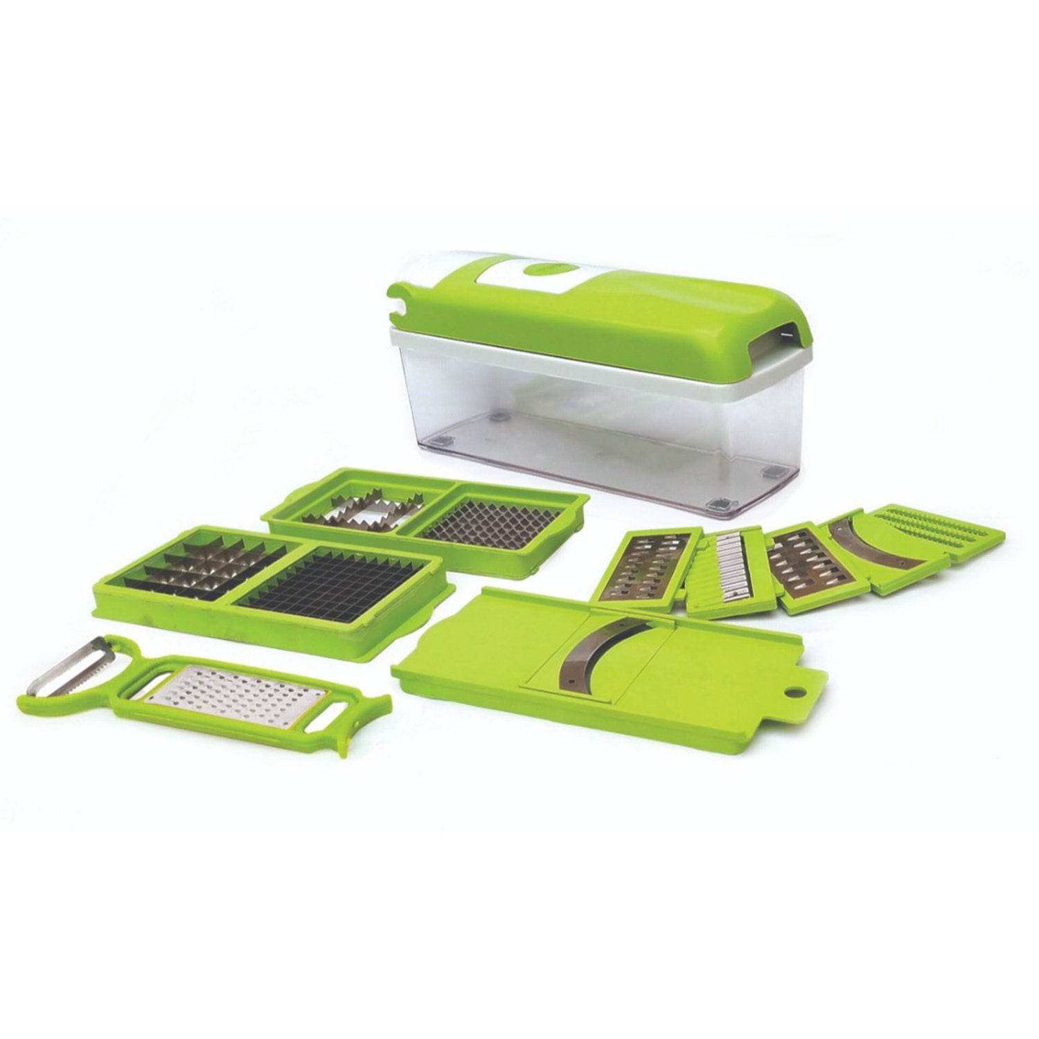 Plastic 13-in-1 Manual Vegetable Grater chipser And Slicer - 9XShoppy