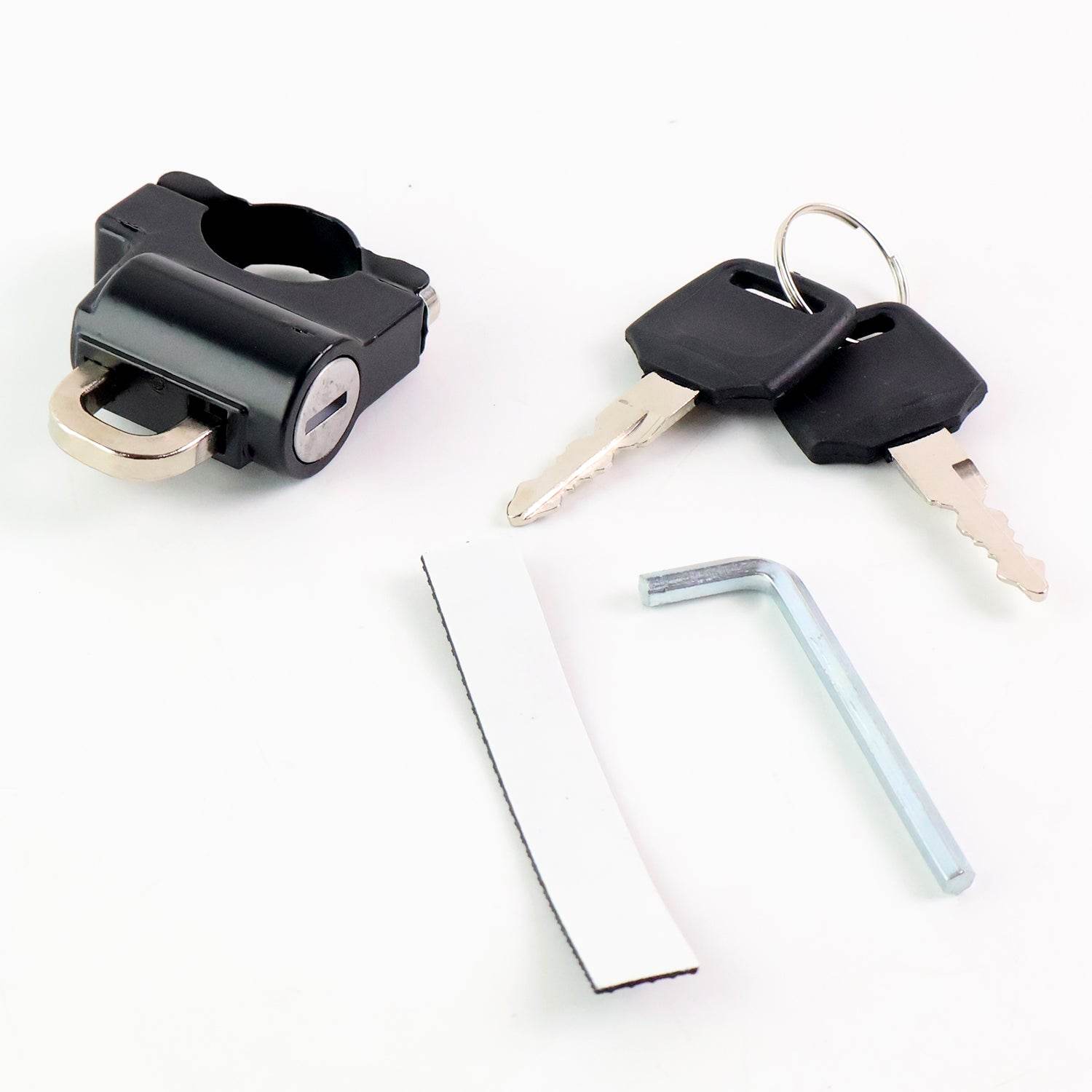 Heavy-duty Helmet Lock For Motorcycle - 9XShoppy