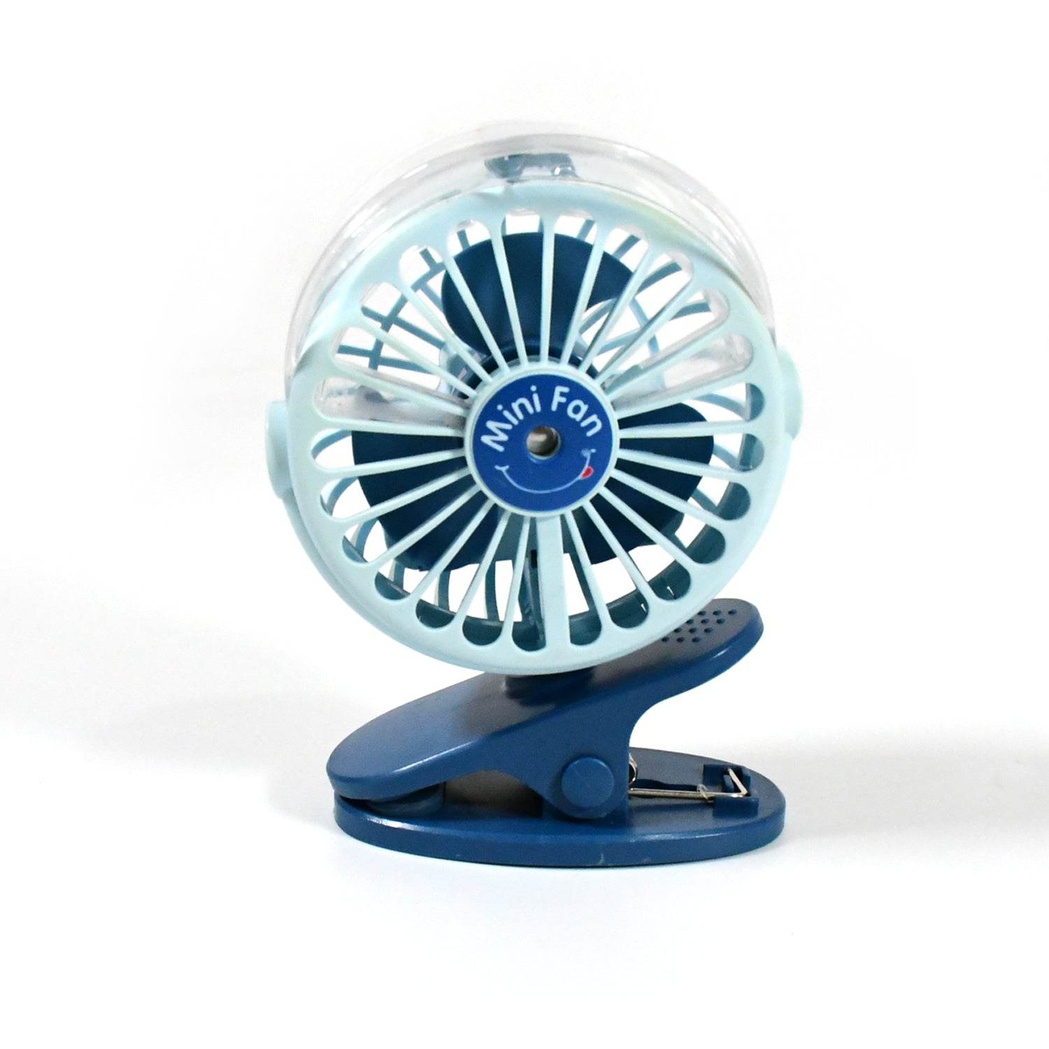 Portable Clip-on Fan Battery Operated With Light Spray - 9XShoppy