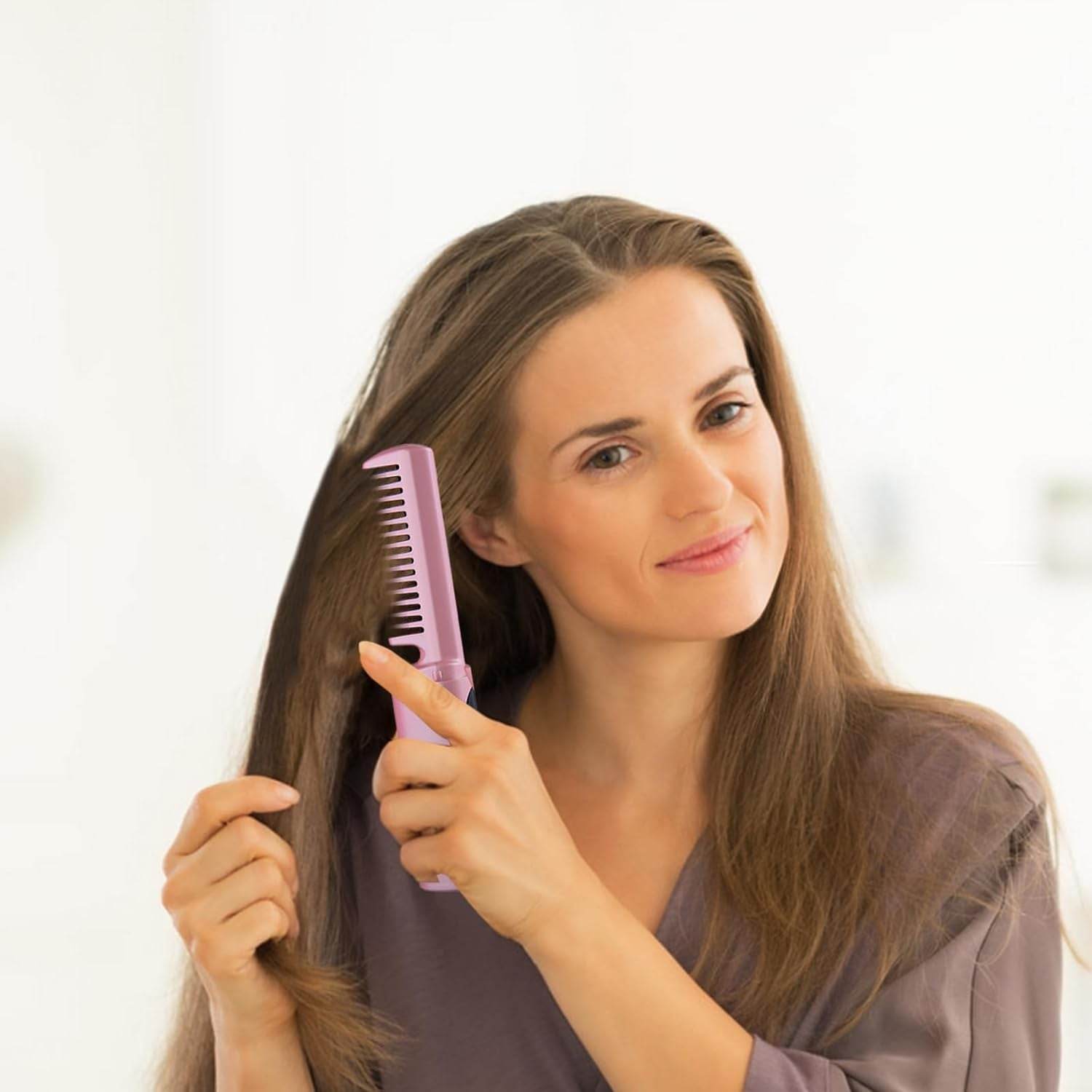 Rechargeable Mini Hair Straightener - 9XShoppy