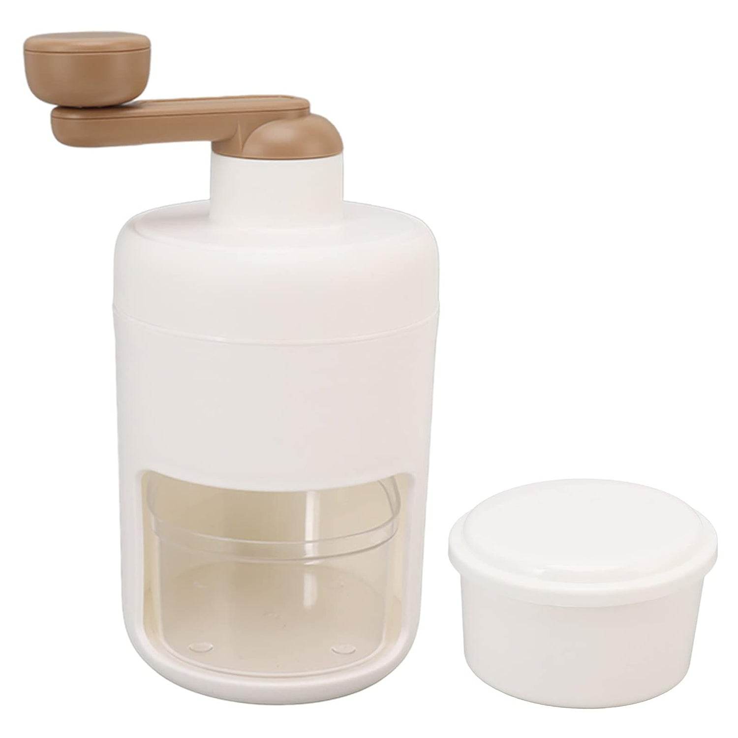5771 Portable Gola Maker Ice Crusher And Shaved Ice Machine Hand Shaved Ice Machine Manual Fruit Smoothie Machine Mini Household Ice Shaver Small Ice Crusher - 9XShoppy