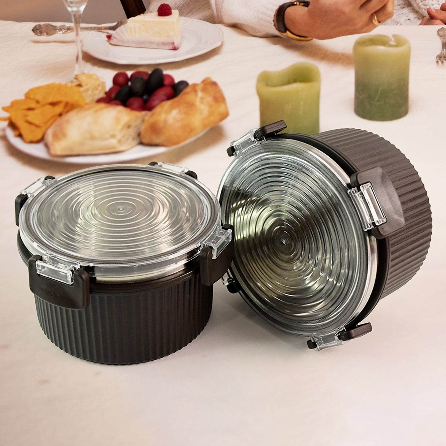 Apex Rustic Jar Set 2 Pcs 450ml Each Approx - 9XShoppy