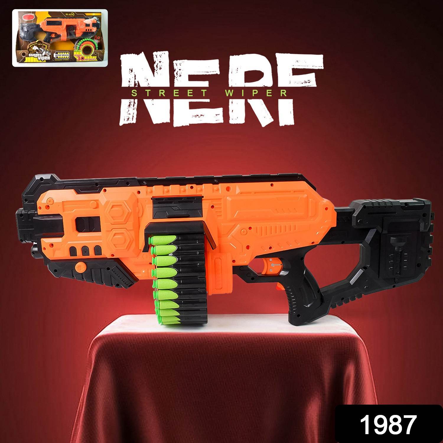 Street Viper Gun With 30 Soft Bullets (1 Set) - 9XShoppy