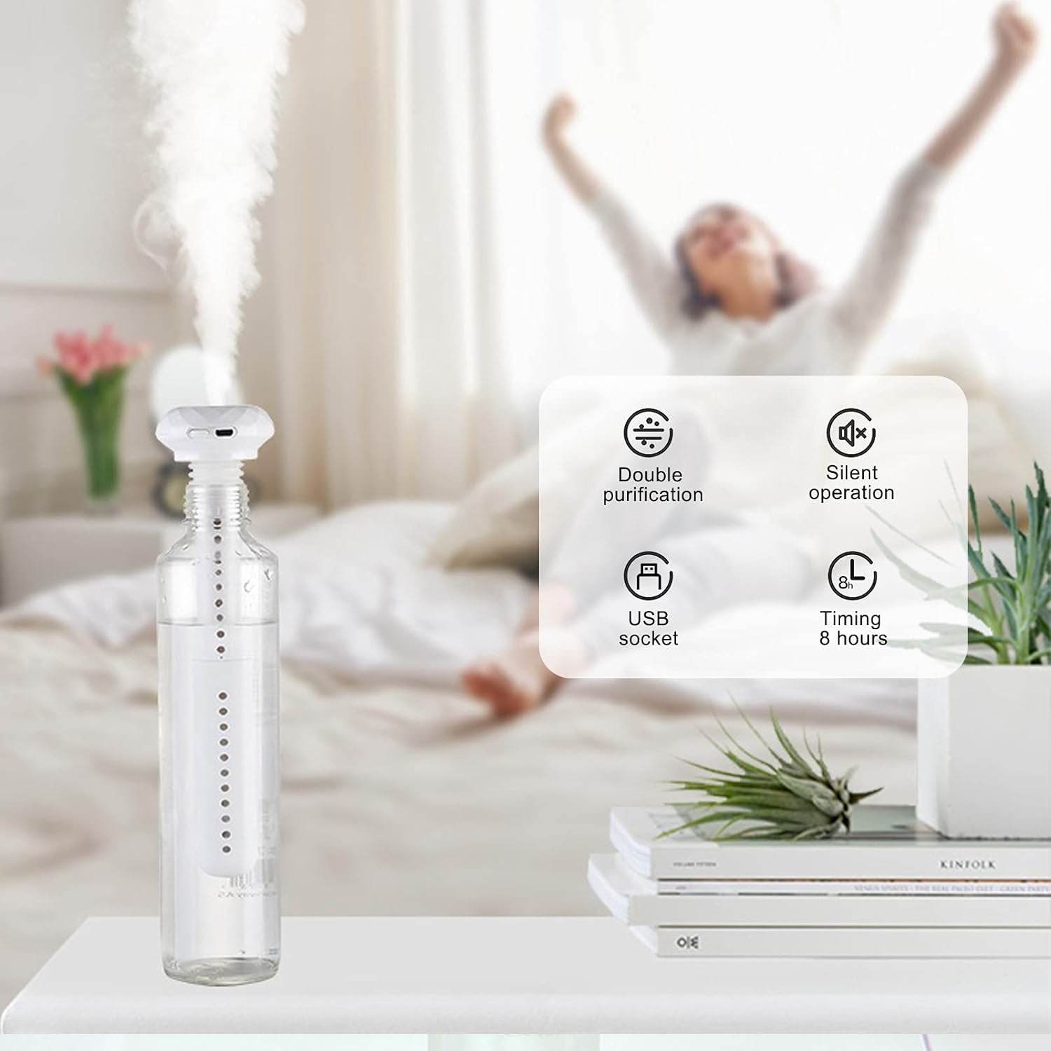 Mini Portable Humidifier For Car & Home - 9XShoppy