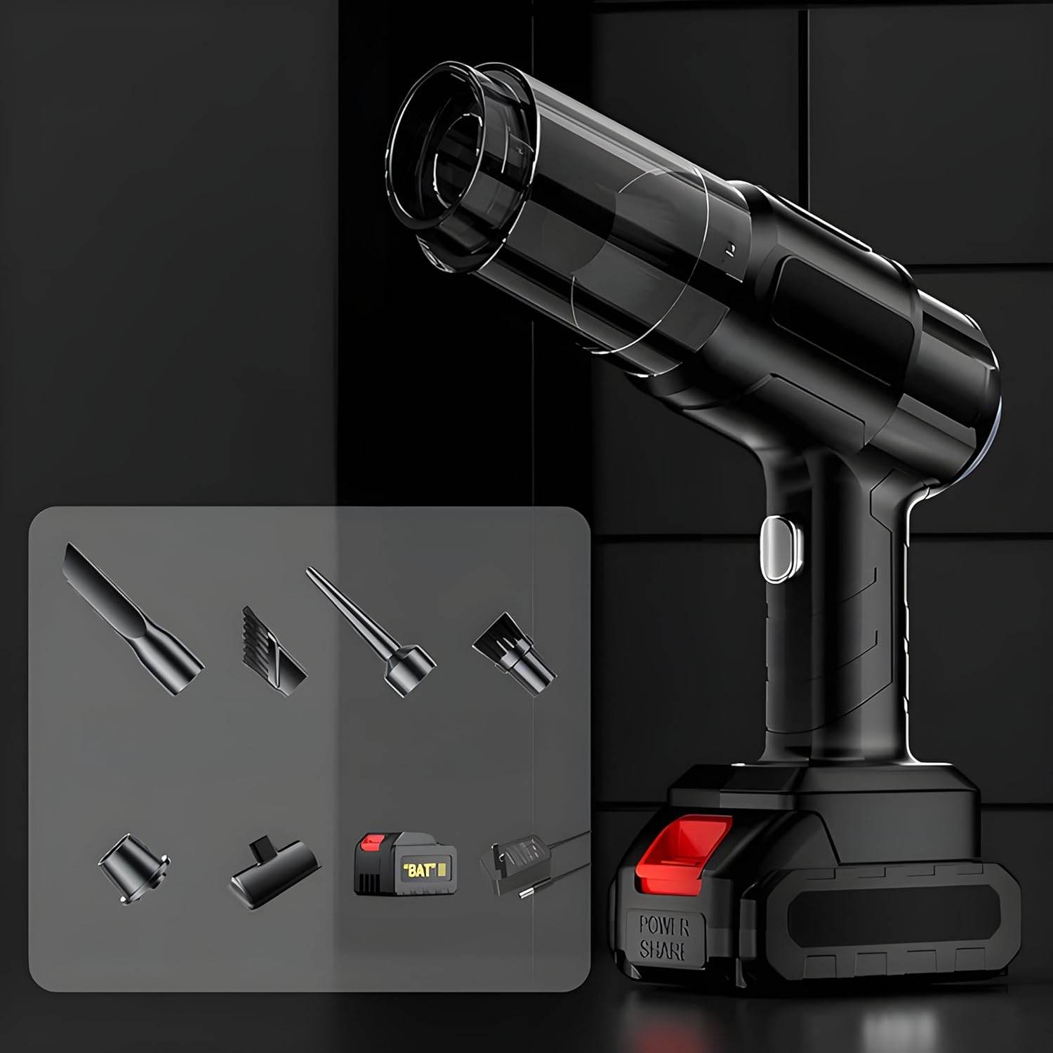 Multifunction 240v Wireless Handheld Vacuum Cleaner (1 Set) - 9XShoppy