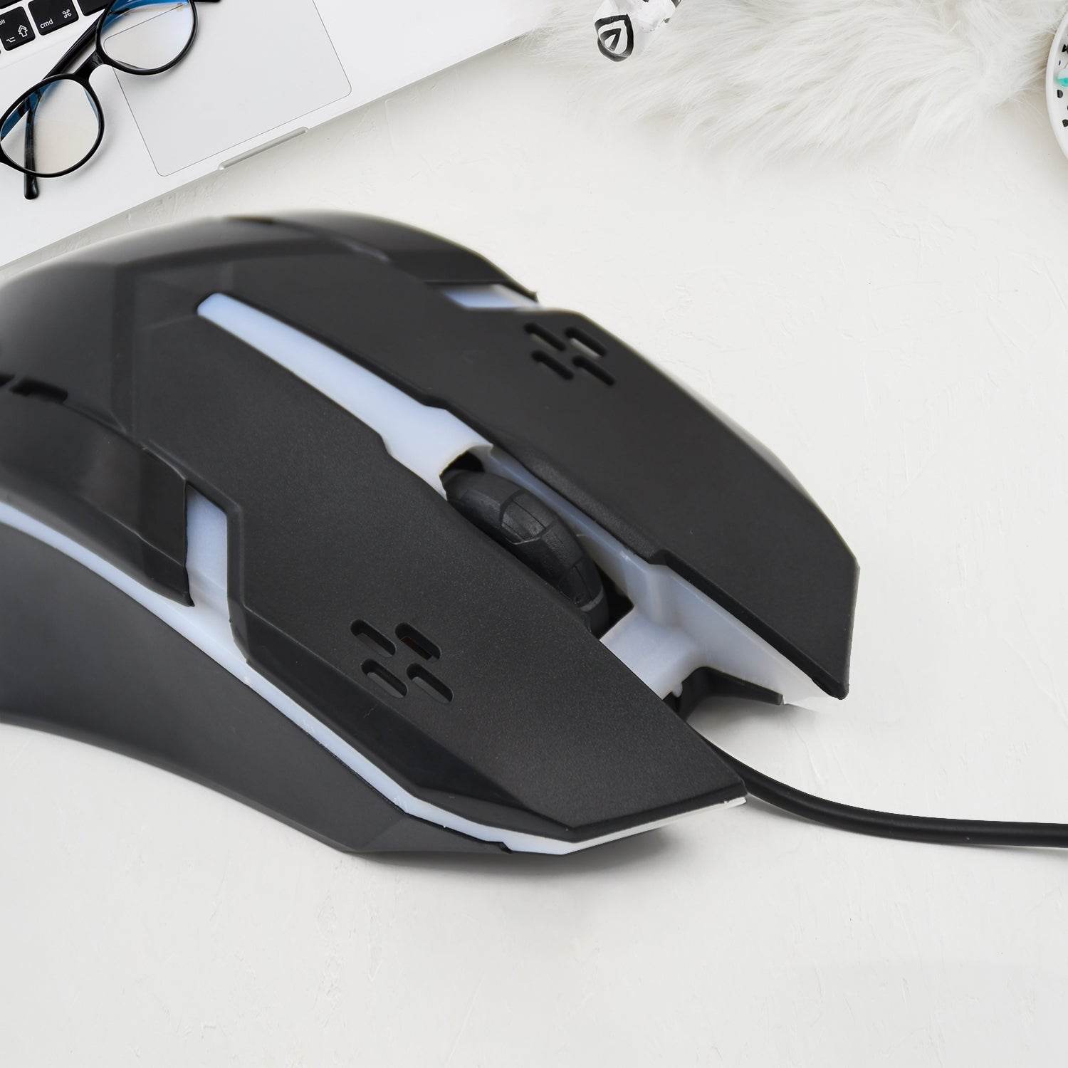 Computer Laptop Usb Wired Optical Mouse (1 Pc) - 9XShoppy