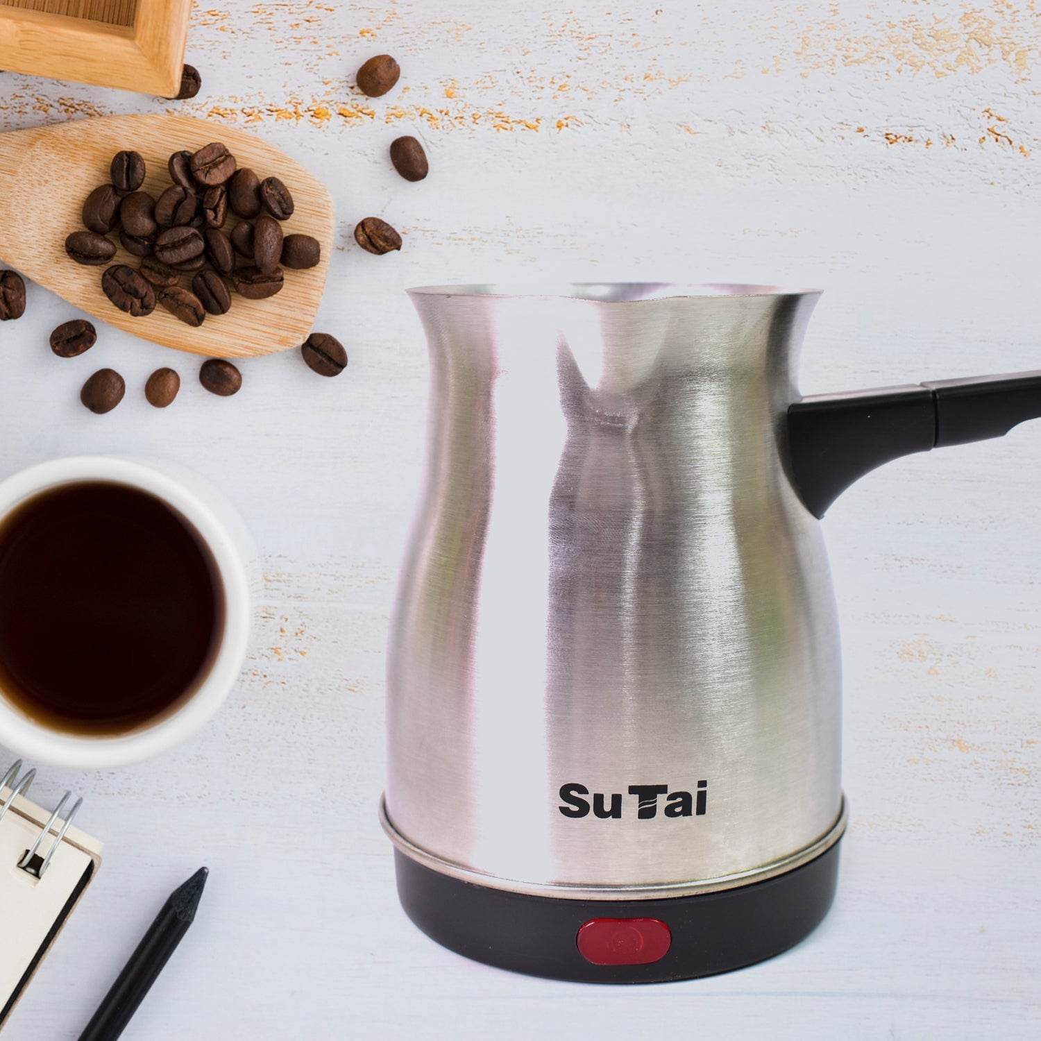 Coffee Pot Coffee Maker 800ml Even Heating Tea Maker Kettle (1 Pc) - 9XShoppy
