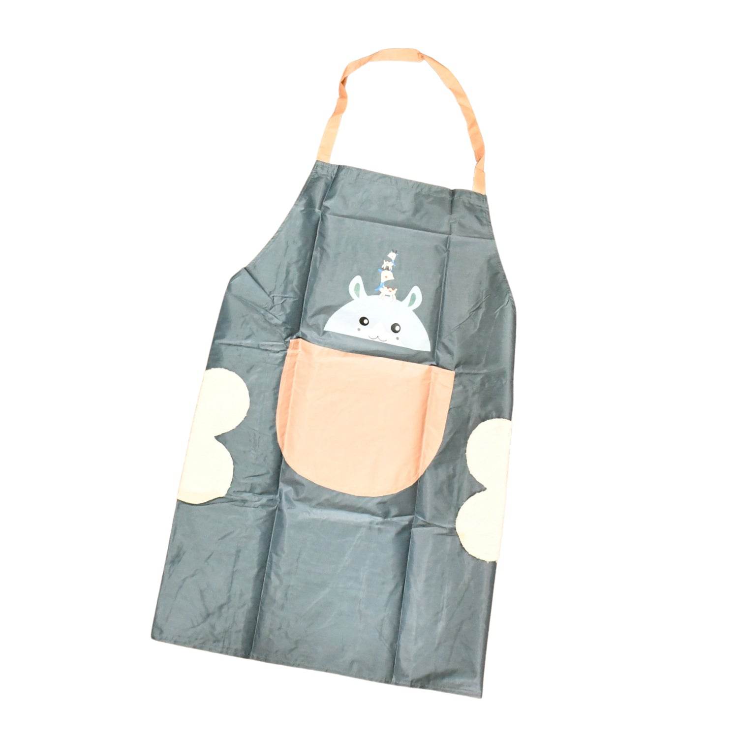 Cute Cartoon Animal Design Kitchen Apron (1 Pc) - 9XShoppy