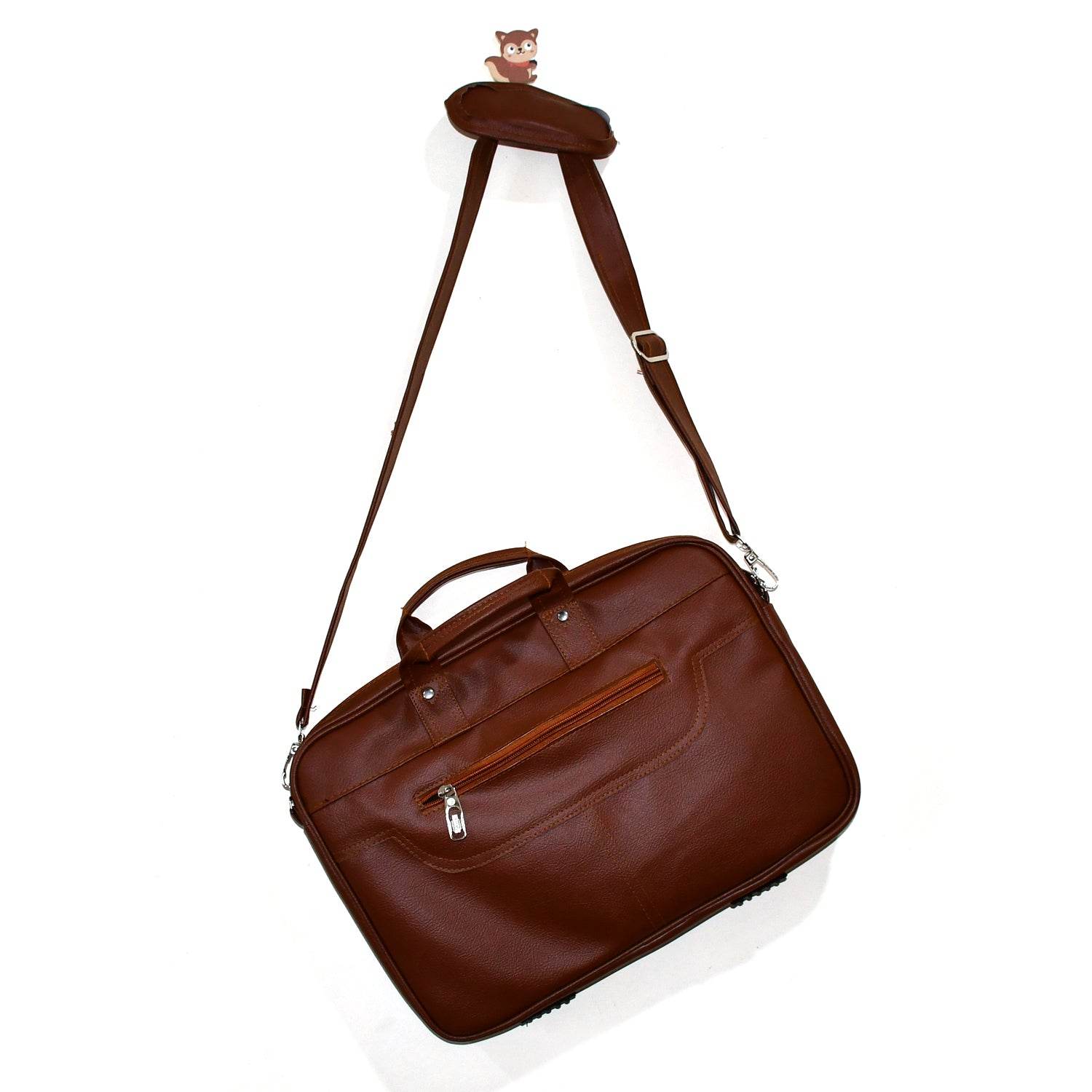 Office Laptop Bag Faux Leather Executive Formal - 9XShoppy