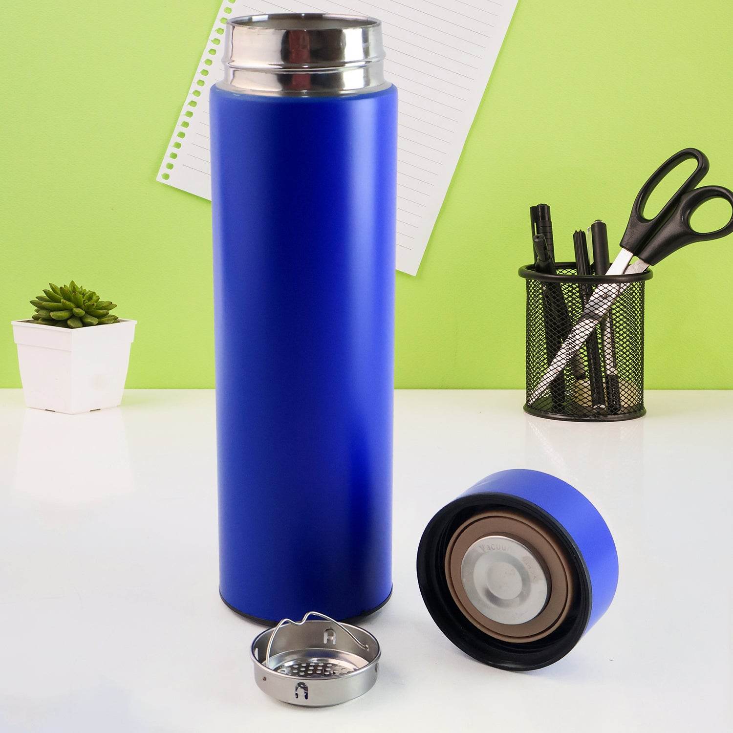 Blue Vacuum Insulated Water Bottle (1 Pc 500ml) - 9XShoppy