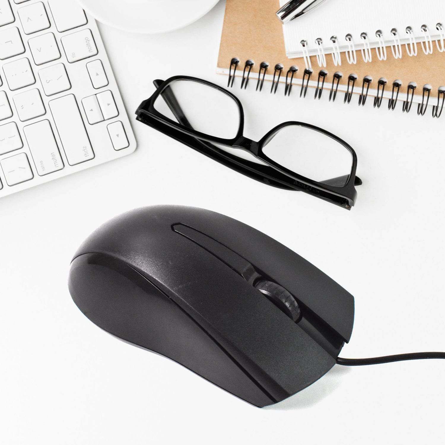 Computer Laptop Wired Optical Mouse X2 (1 Pc) - 9XShoppy
