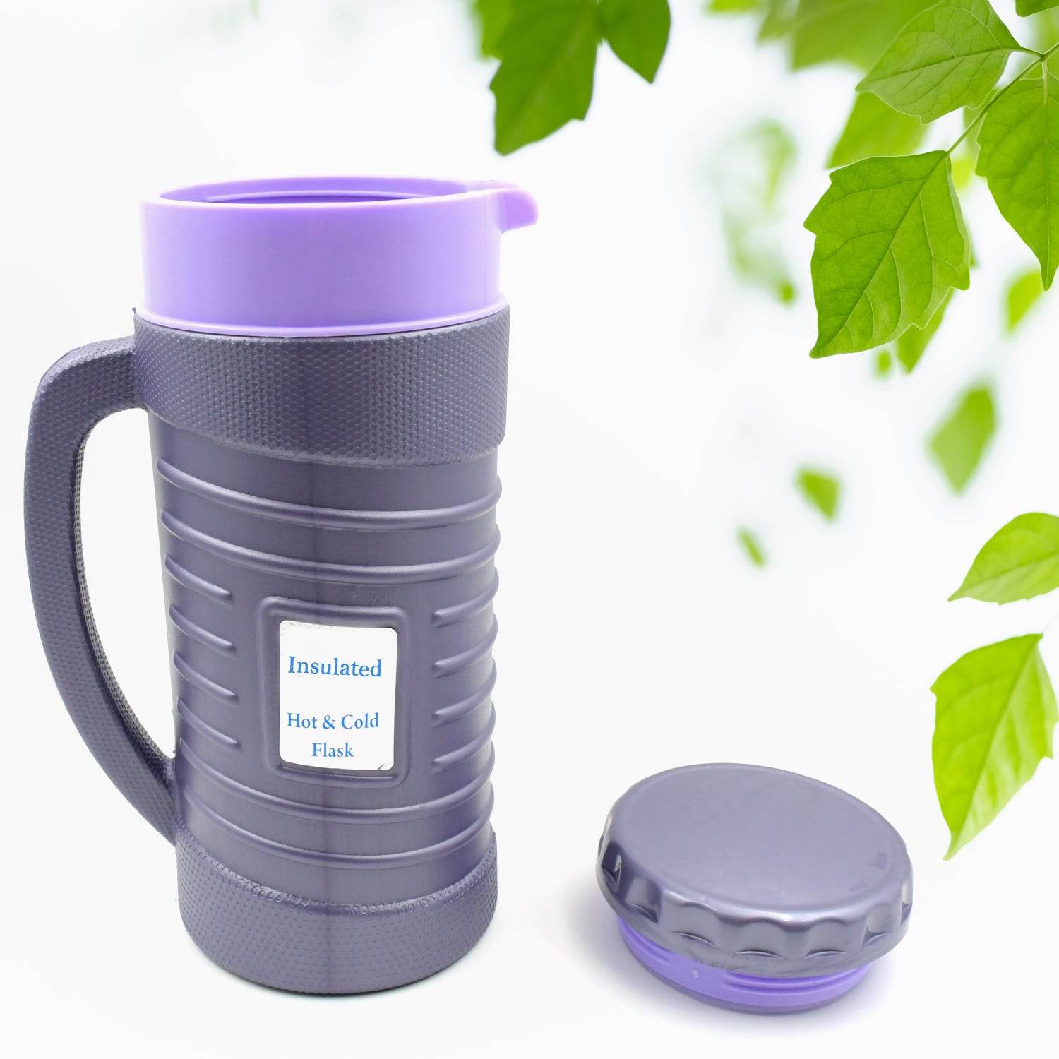 Thermos Insulated Flask Or Hot Kettle Plastic Innner Steel Insulated Tea Kettle Hot And Cold Premium Tea Kettle Kettle Easy To Carry Leak Proof Tea Jug Coffee Jug Water Jug Hot Beverag (1200 Ml 1700ml ) - 9XShoppy