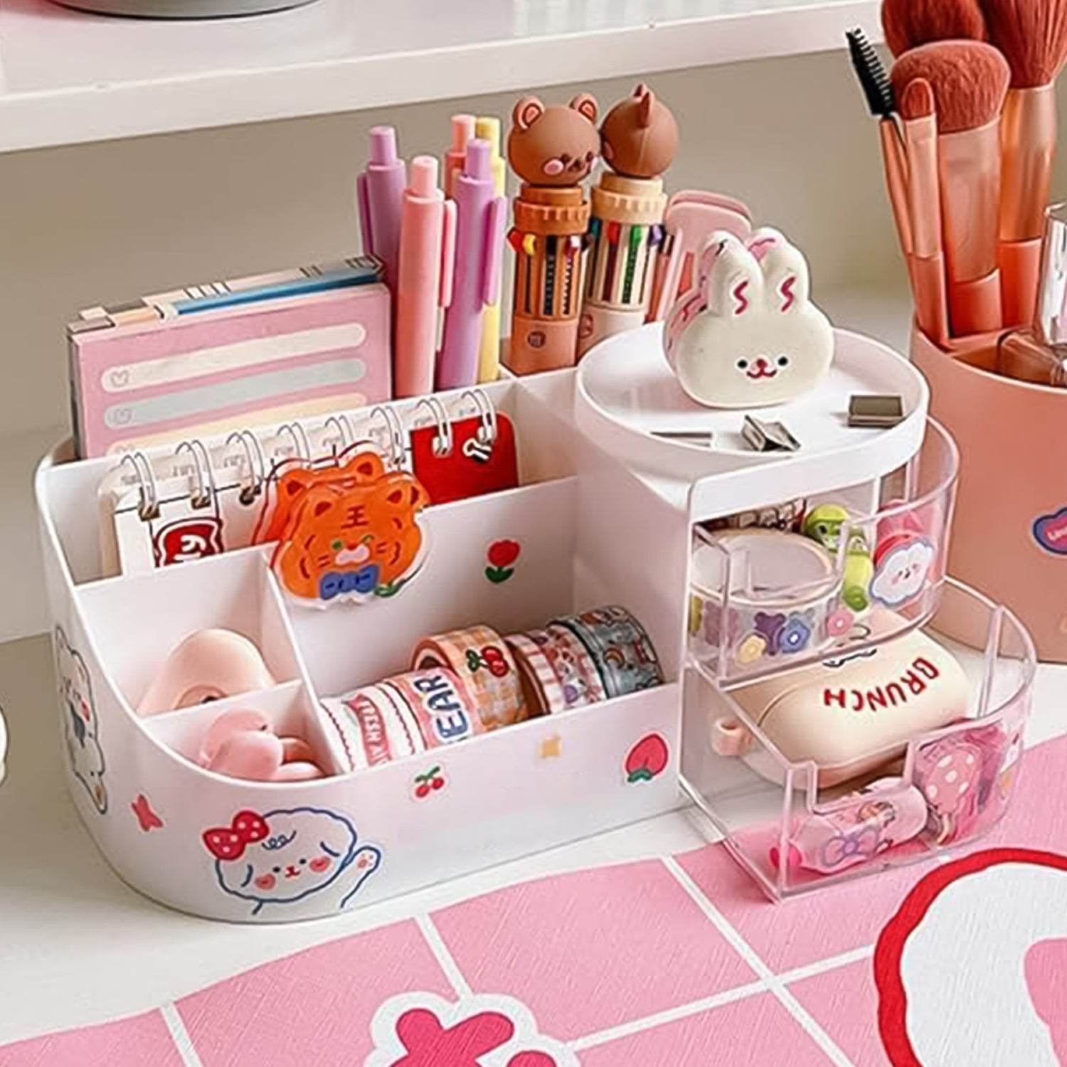 Multi-functional Plastic Vanity Storage Box - 9XShoppy