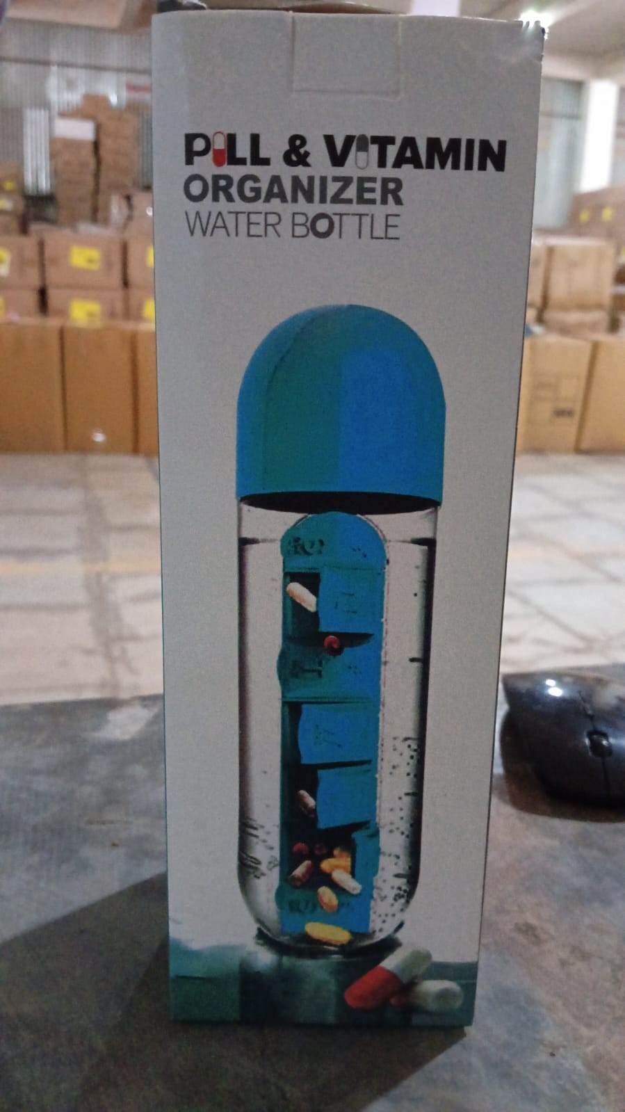 Vitamin Bottle Water Bottle - 9XShoppy
