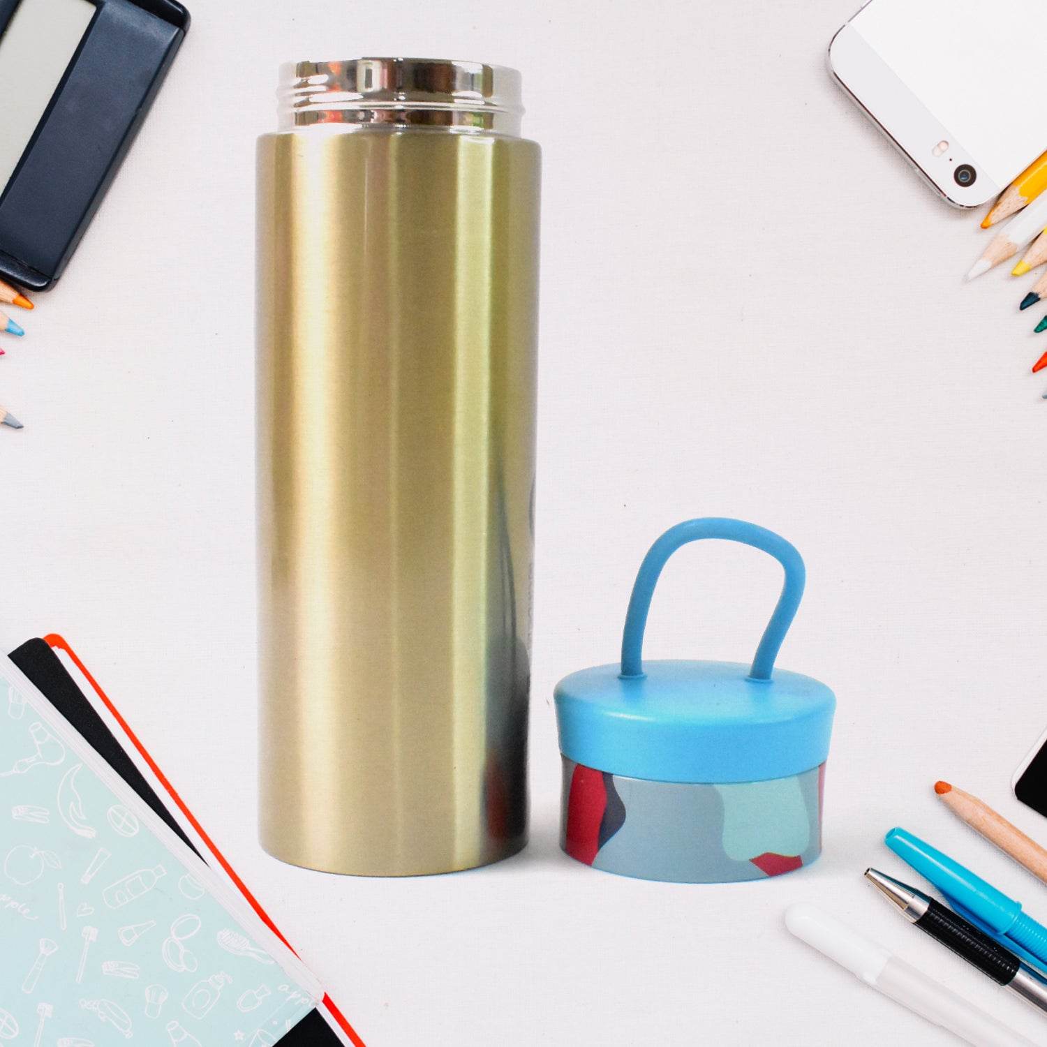 Stainless Steel Double Wall Water Bottle (300ml) - 9XShoppy