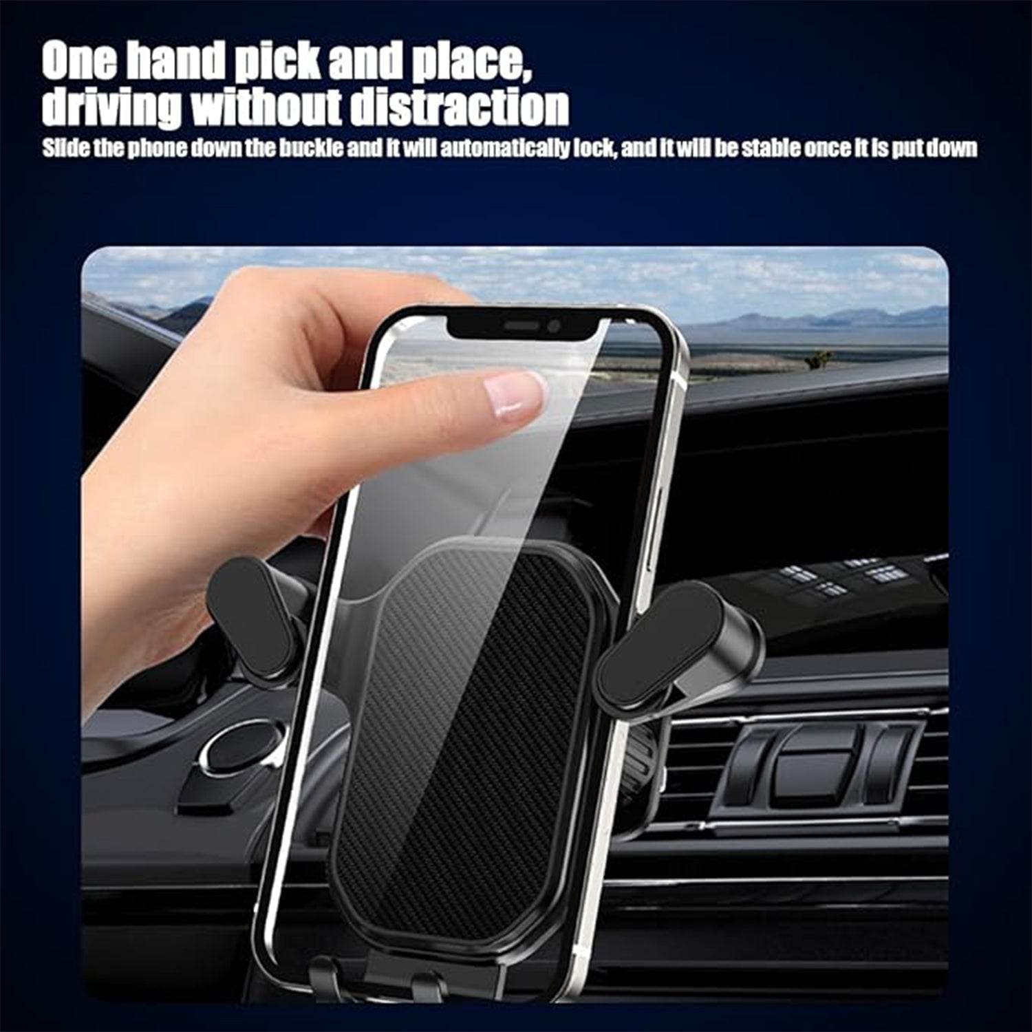 Universal Air Vent Gravity Car Phone Holder Mount (1 Set) - 9XShoppy