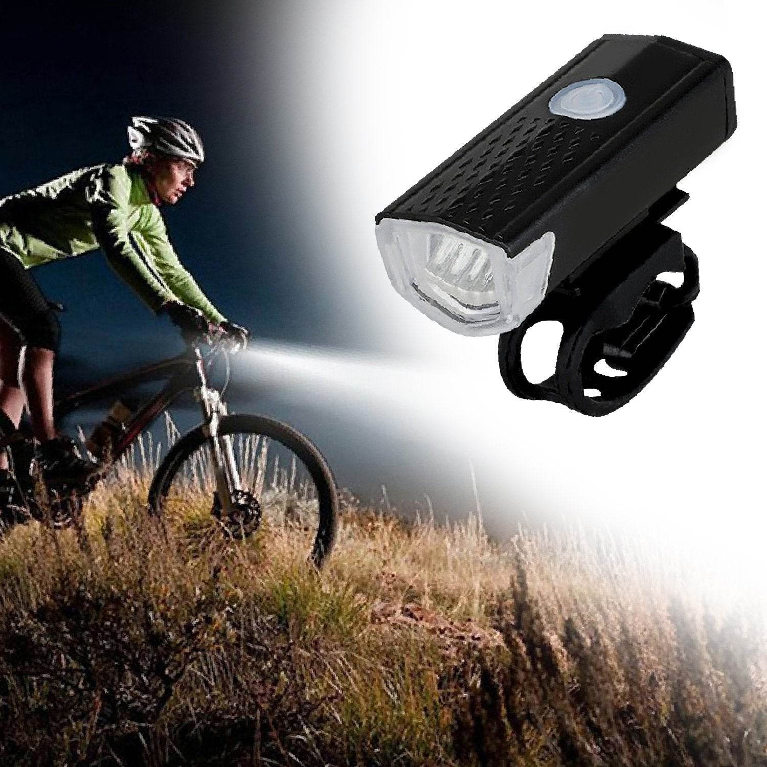 USB Rechargeable Bicycle Light - 9XShoppy