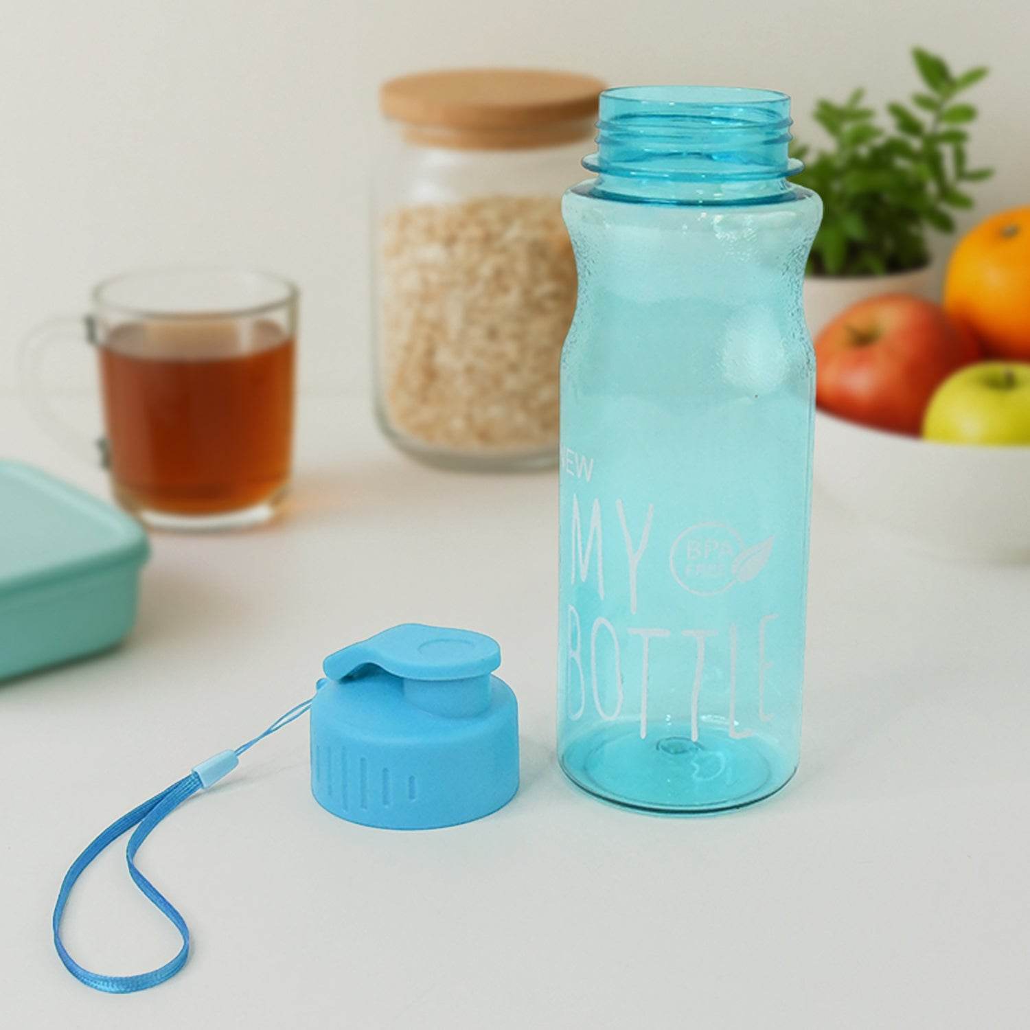 Bpa-free Plastic Sports Water Bottle (Approx. 400 Ml 1 Pc) - 9XShoppy