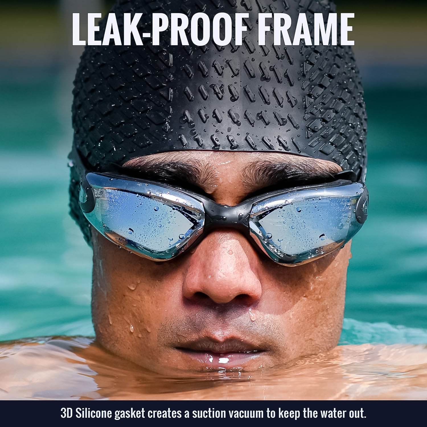 Anti-fog UV Protection Swimming Goggles - 9XShoppy
