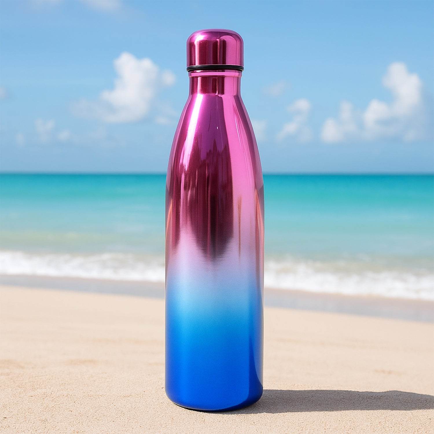 Stainless Steel Water Bottle (Approx 1000ml 1 Pc) - 9XShoppy