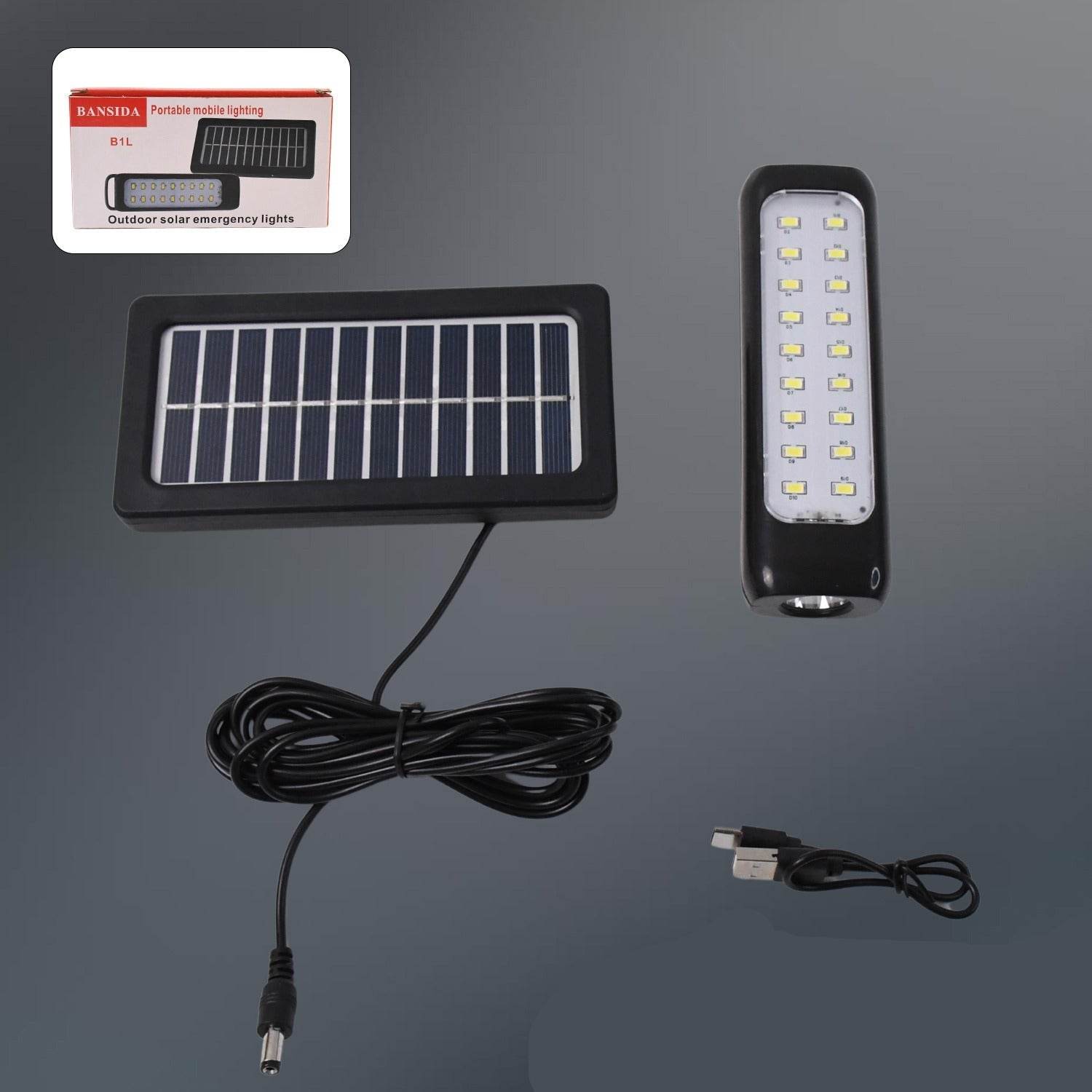 3 Modes Outdoor Indoor Hanging Solar Light - 9XShoppy