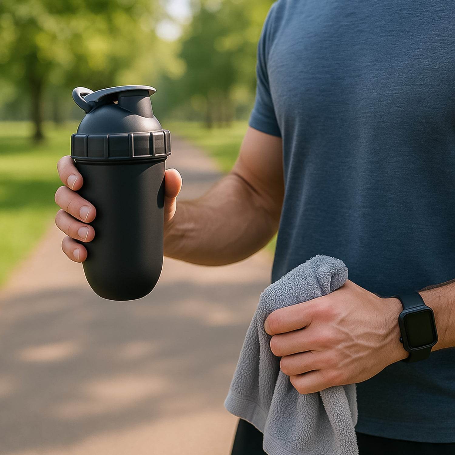 Liger Gym Shaker Bottle (Approx 800ml 1 Pc) - 9XShoppy