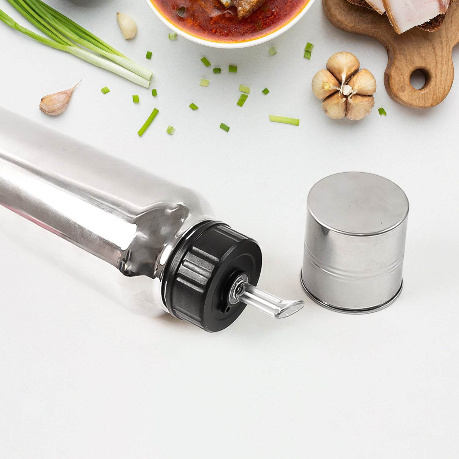 Apex Pro Stainless Steel Oil Pourer 750ml (1 Pc) - 9XShoppy