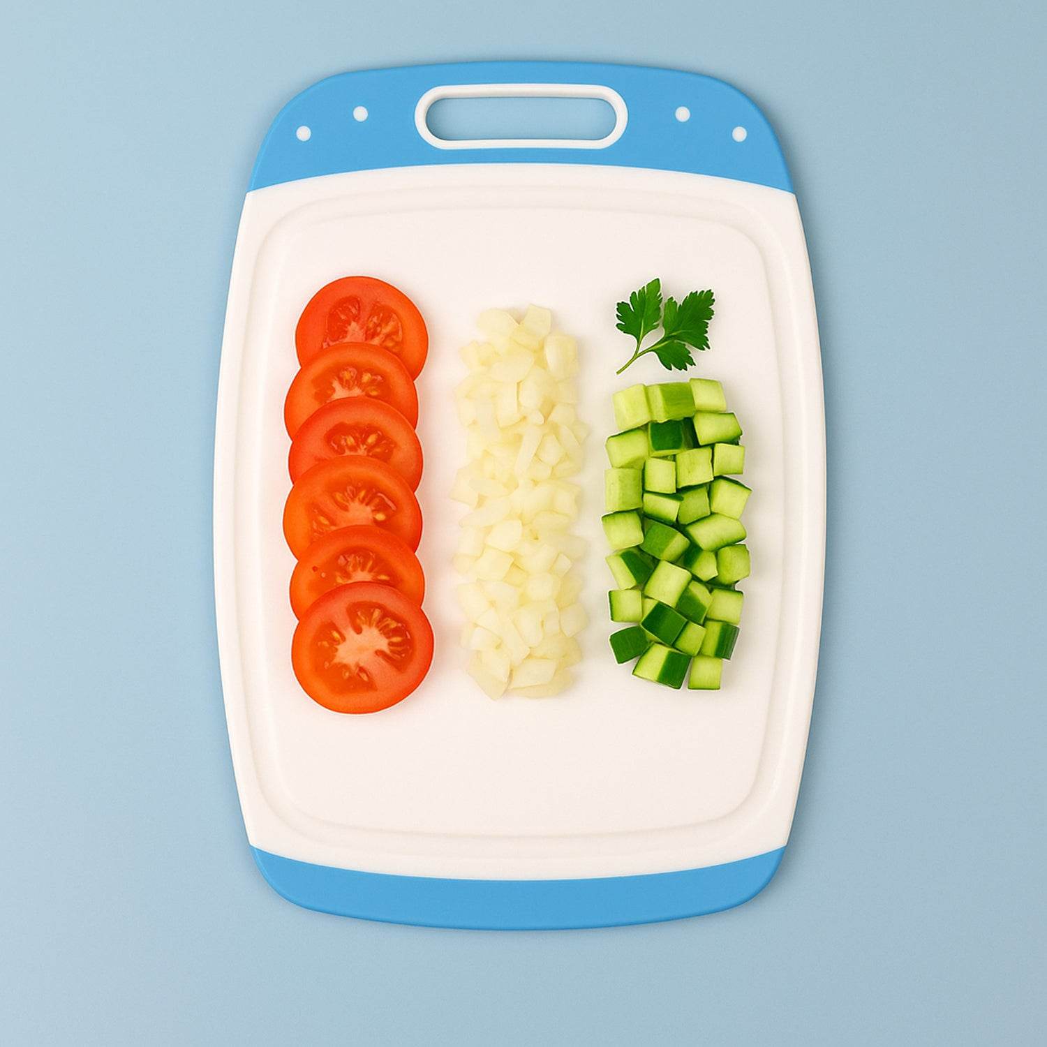 Ganesh Vegetables And Fruits Cutting Chopping Board Plastic Chopper Cutter Board (1 Pc) - 9XShoppy