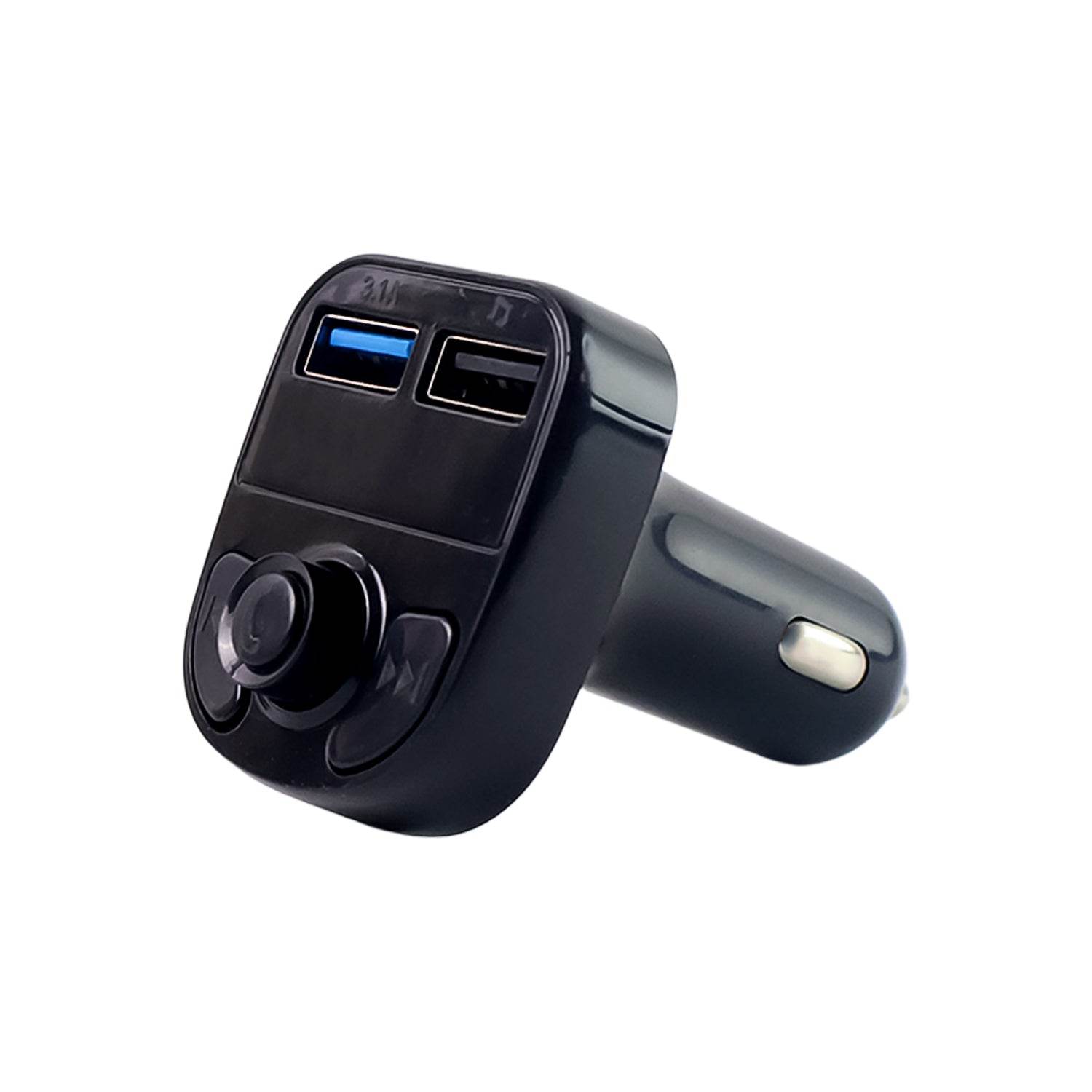 8533 Car-x8 Bluetooth Fm Transmitter Kit For Hands-free Call Receiver Music Player Call Receiver Fast Mobile Charger Ports For All Smartphoneswith 3.1a Quick Charge Dual Usb Car Charger - 9XShoppy