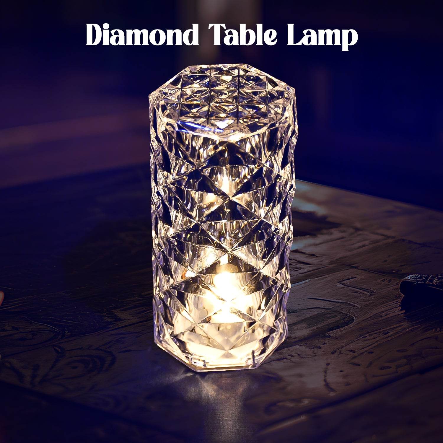 6240 Diamond Table Lamp Candles For Home Decoration Crystal Candle Lights - 9XShoppy