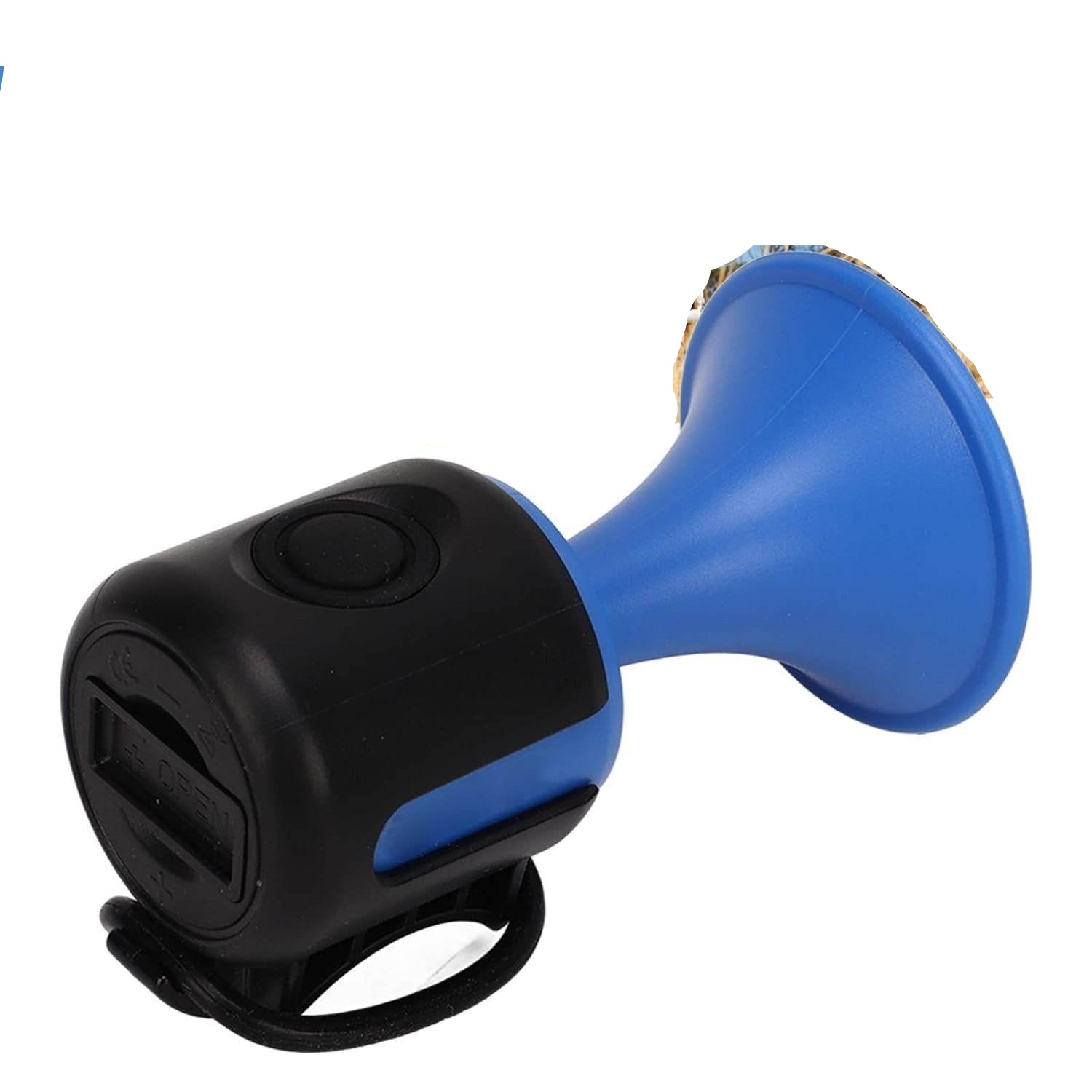 8590 Bicycle Air Horn Loud - 120db 1 Sound Mode Electronic Bicycle Bellsuper Electric Horn With Long Standby Button Battery Operatedipx4 Waterproof Loud Bell For Adults - 9XShoppy